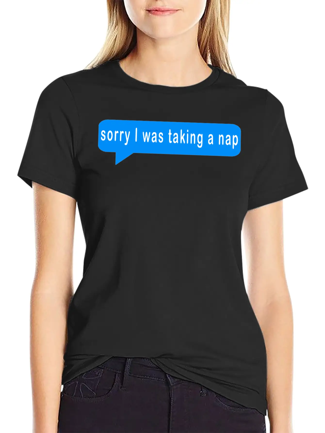 Sorry I Was Taking A Nap,nap,naps,sleep,sleeping,n Stylish Everyday T-Shirt – Unisex Basic Cotton Tee
