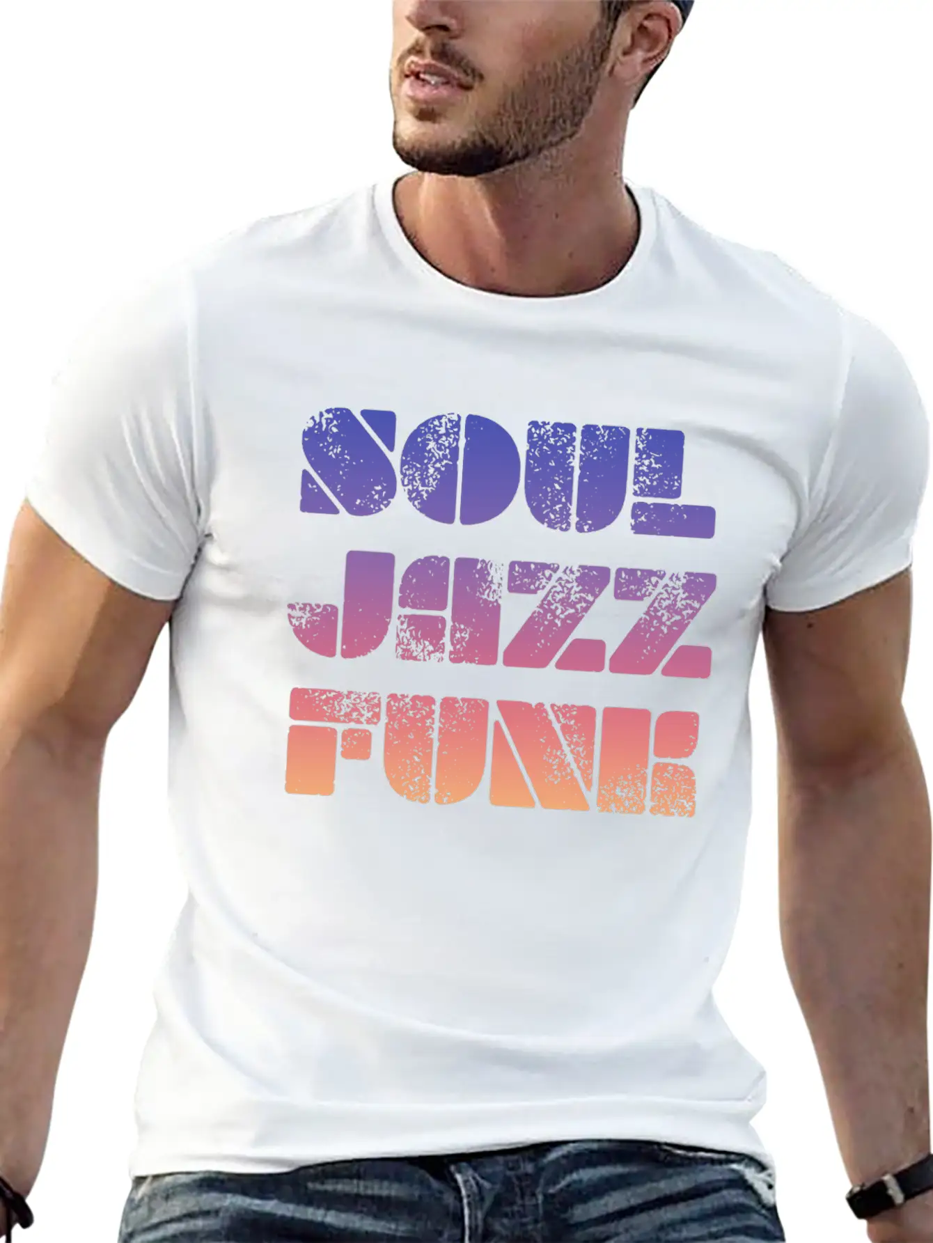 Soul Jazz Funk Music Unisex Short Sleeve Soft Cotton T-Shirt – Casual Everyday Wear