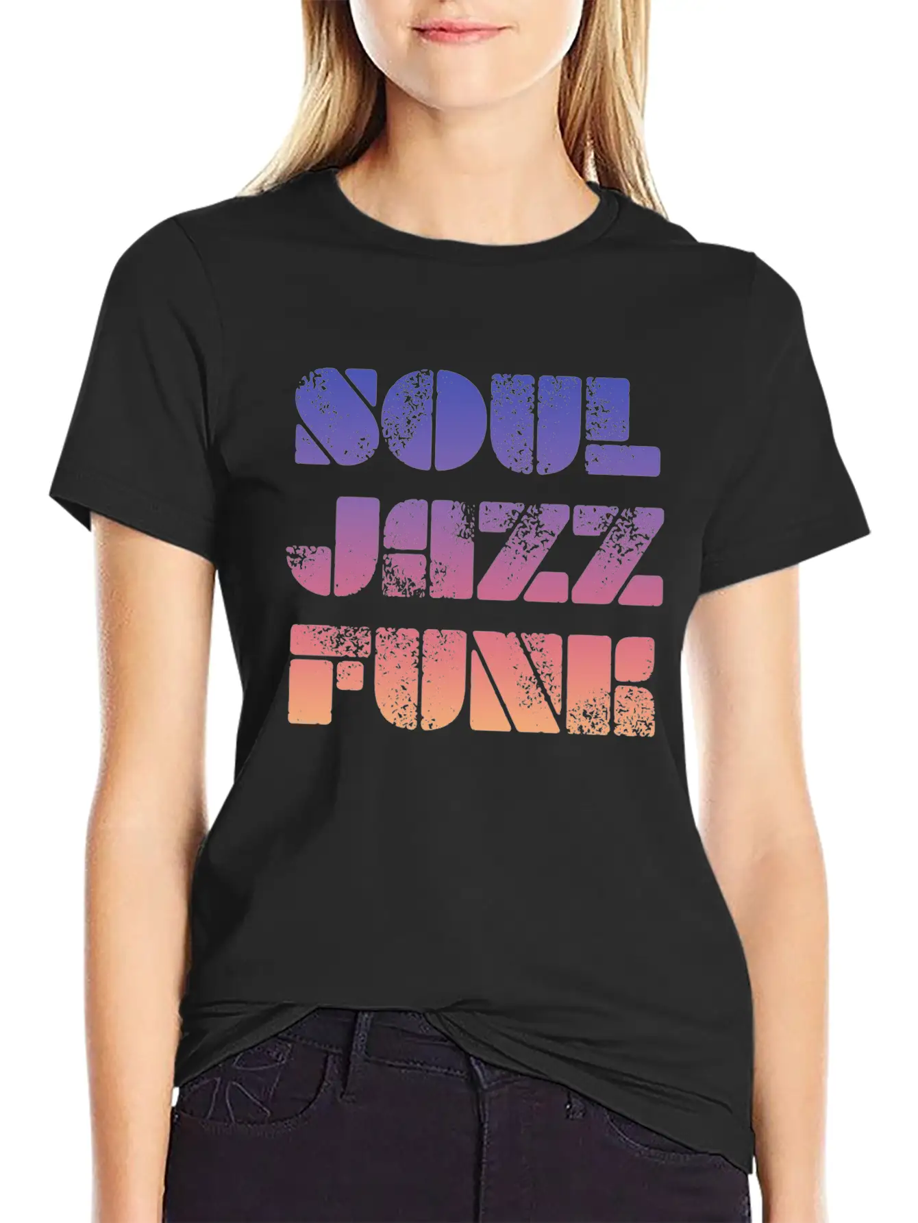 Soul Jazz Funk Music Unisex Short Sleeve Soft Cotton T-Shirt – Casual Everyday Wear