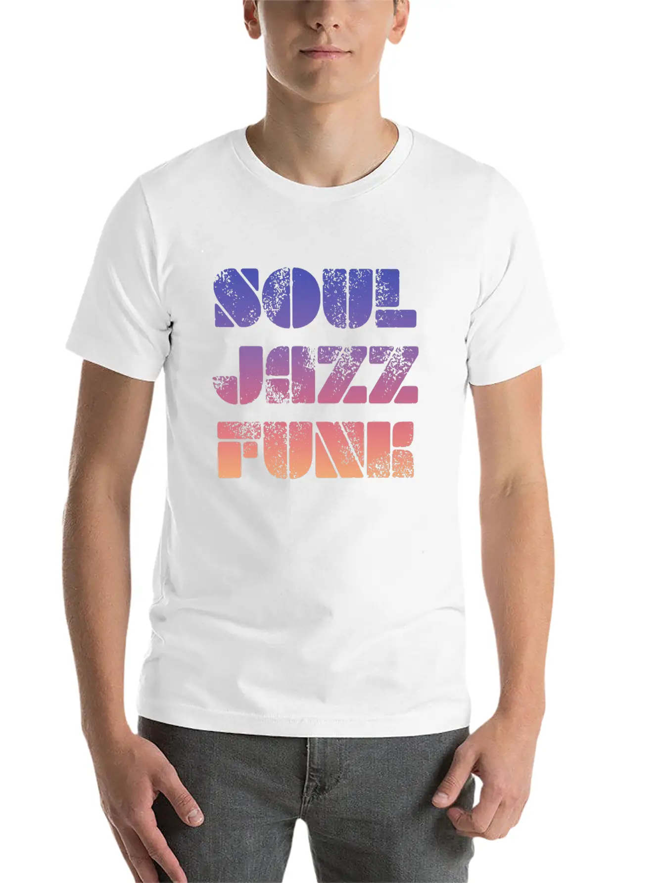 Soul Jazz Funk Music Unisex Short Sleeve Soft Cotton T-Shirt – Casual Everyday Wear