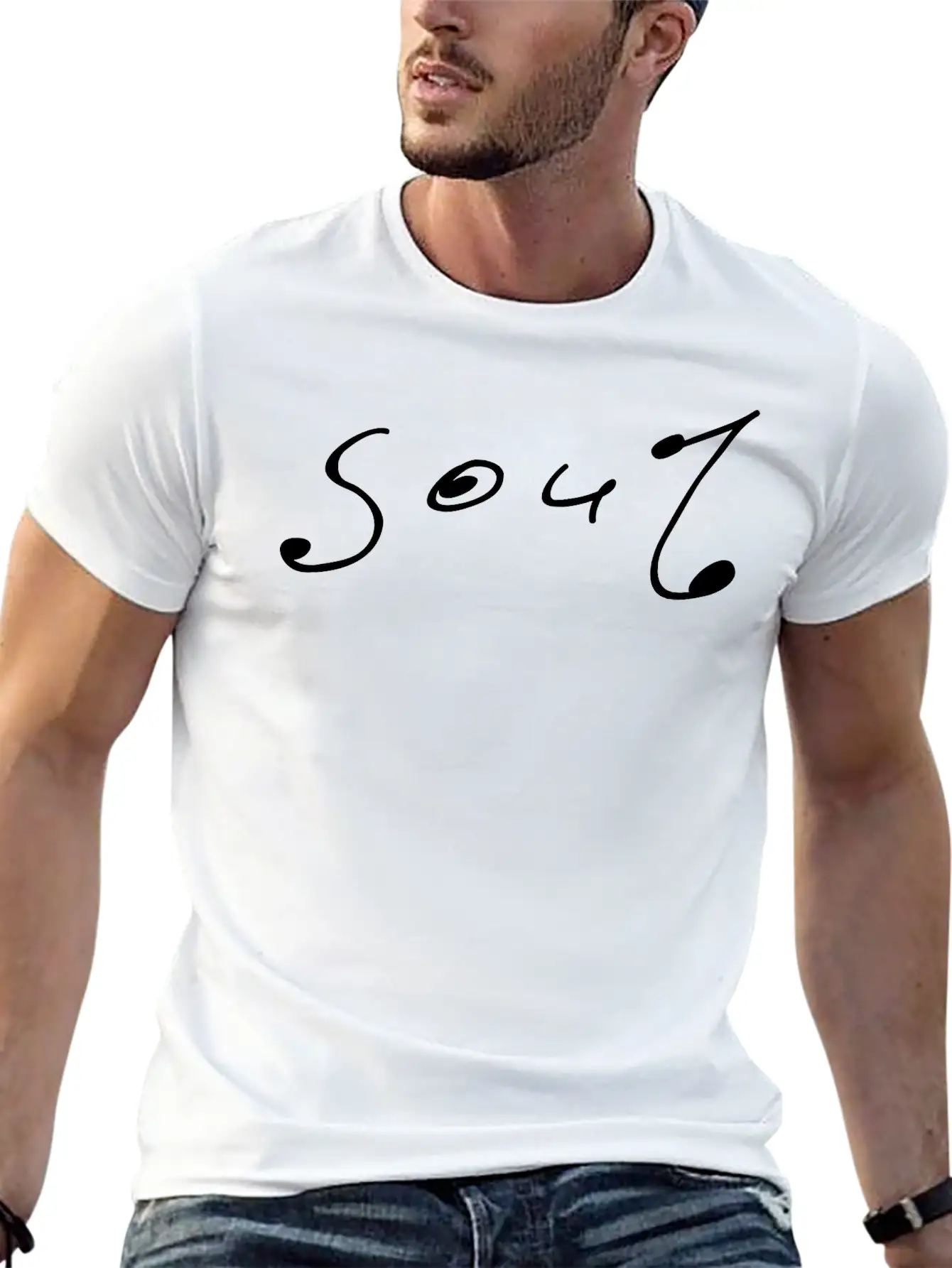 Soul Music Comfortable Minimalist Graphic Tee – Summer Style Essential