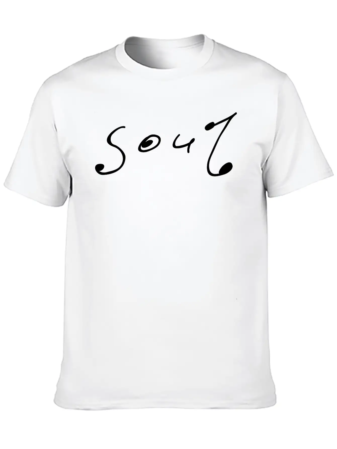 Soul Music Comfortable Minimalist Graphic Tee – Summer Style Essential