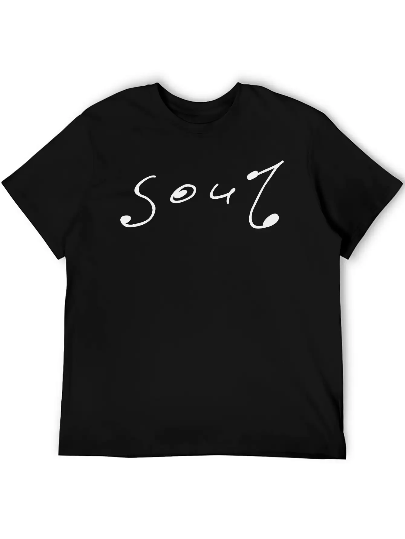 Soul Music Comfortable Minimalist Graphic Tee – Summer Style Essential