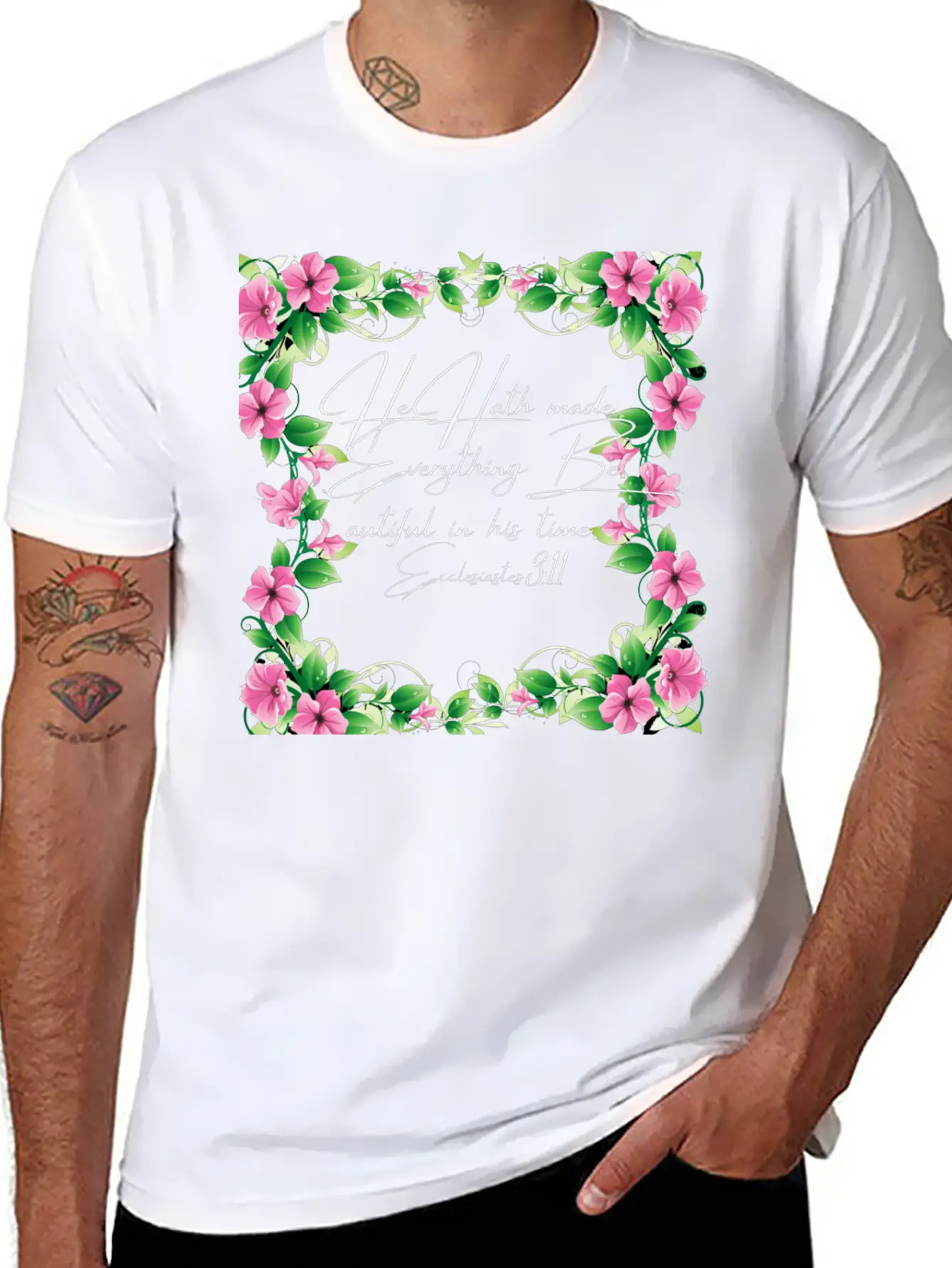Soulful Inspiration Unisex Short Sleeve Soft Cotton T-Shirt – Casual Everyday Wear