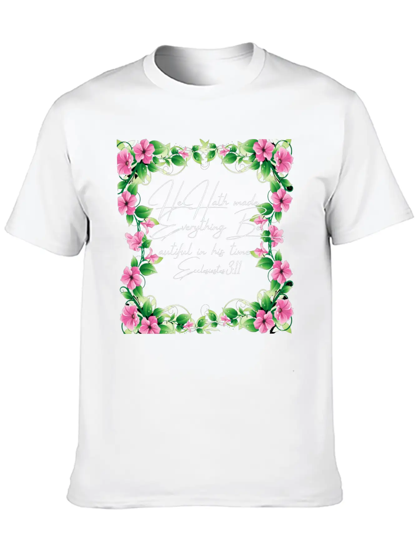 Soulful Inspiration Unisex Short Sleeve Soft Cotton T-Shirt – Casual Everyday Wear