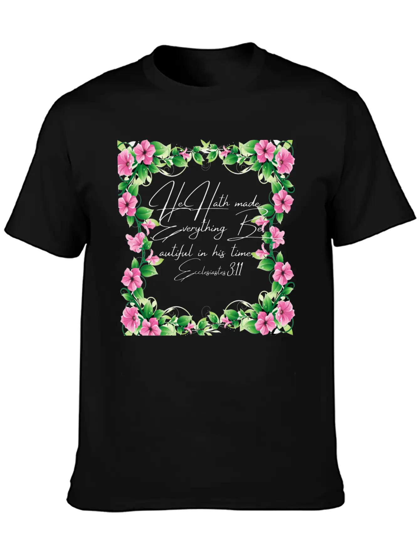 Soulful Inspiration Unisex Short Sleeve Soft Cotton T-Shirt – Casual Everyday Wear