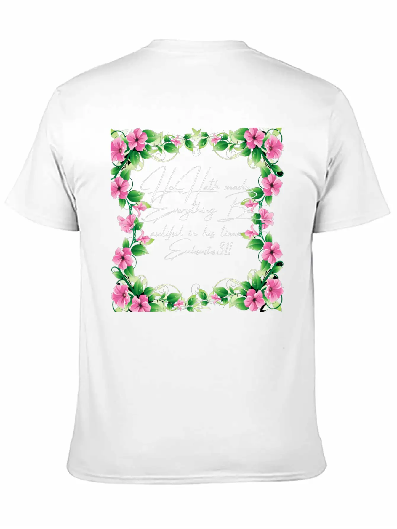 Soulful Inspiration Unisex Short Sleeve Soft Cotton T-Shirt – Casual Everyday Wear