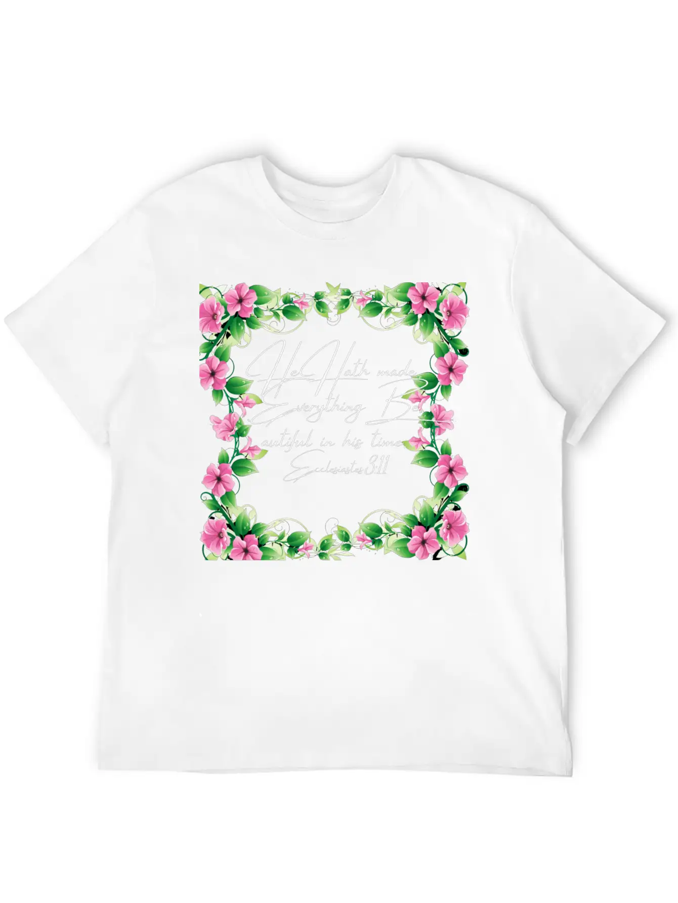 Soulful Inspiration Unisex Short Sleeve Soft Cotton T-Shirt – Casual Everyday Wear