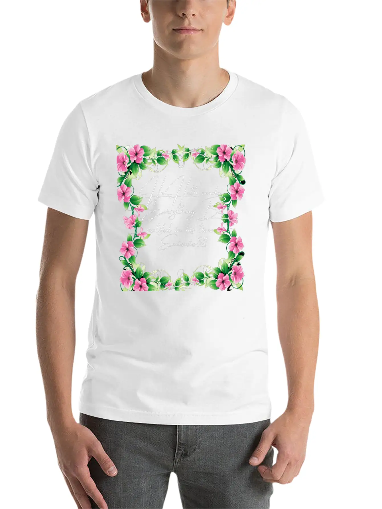 Soulful Inspiration Unisex Short Sleeve Soft Cotton T-Shirt – Casual Everyday Wear