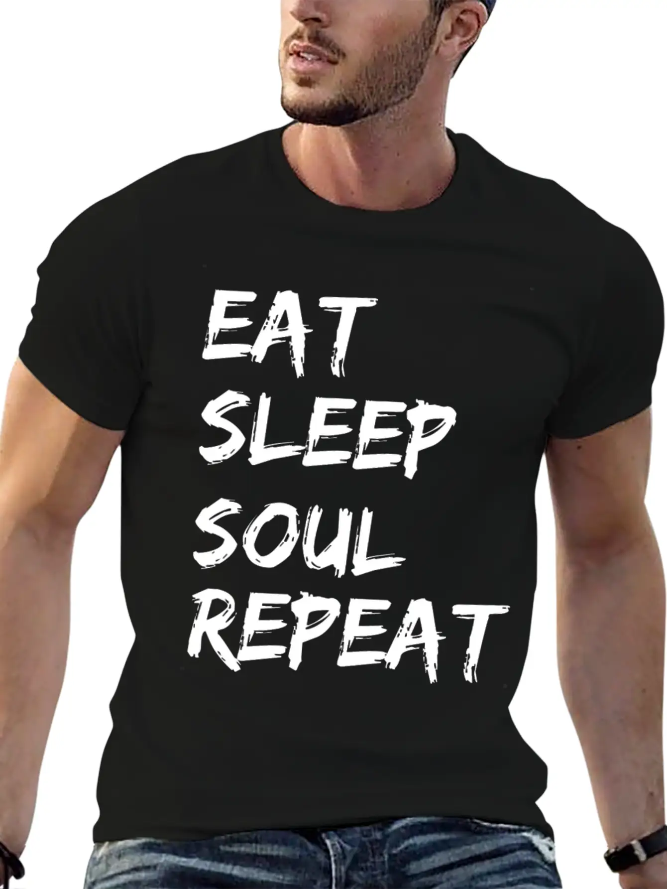 Soulmusic I Blues I Soul I Gift I Afro Unisex Short Sleeve Soft Cotton T-Shirt – Casual Everyday Wear