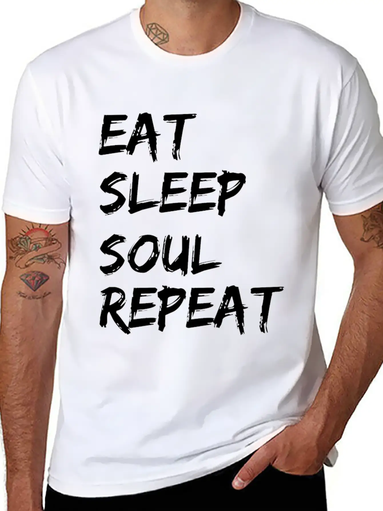 Soulmusic I Blues I Soul I Gift I Afro Unisex Short Sleeve Soft Cotton T-Shirt – Casual Everyday Wear