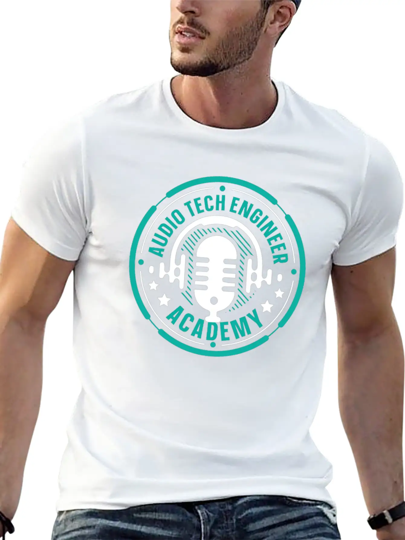 Sound Audio Engineer Music Producer Unisex Short Sleeve Soft Cotton T-Shirt – Casual Everyday Wear