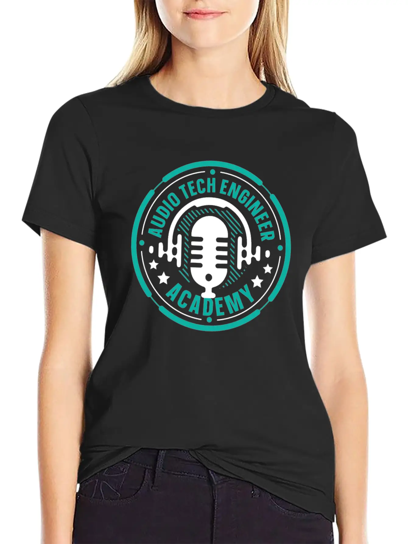 Sound Audio Engineer Music Producer Unisex Short Sleeve Soft Cotton T-Shirt – Casual Everyday Wear