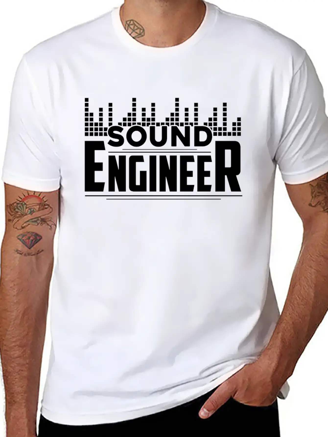 Sound Engineer Shirt Stylish Everyday T-Shirt – Unisex Basic Cotton Tee