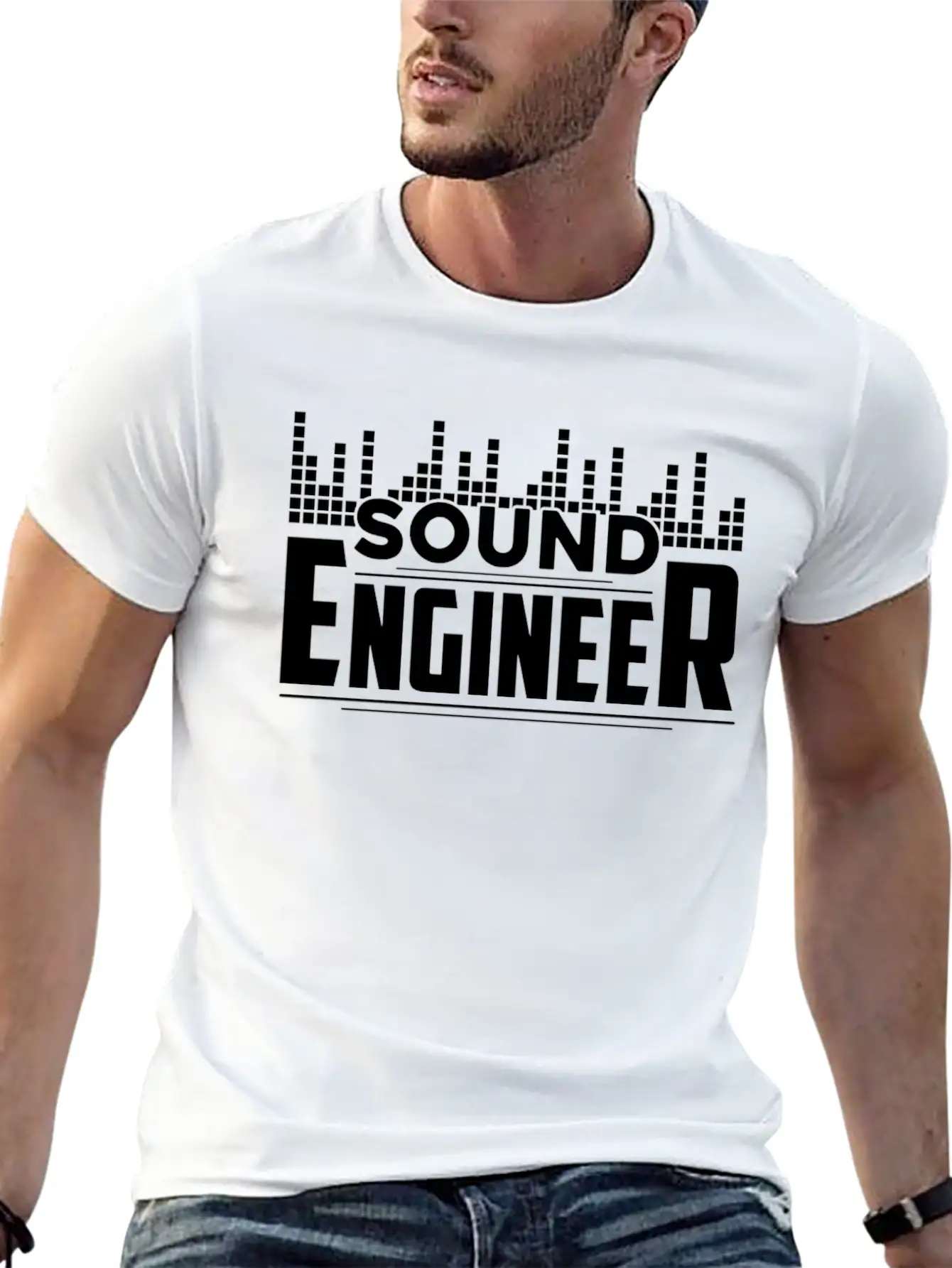 Sound Engineer Shirt Stylish Everyday T-Shirt – Unisex Basic Cotton Tee