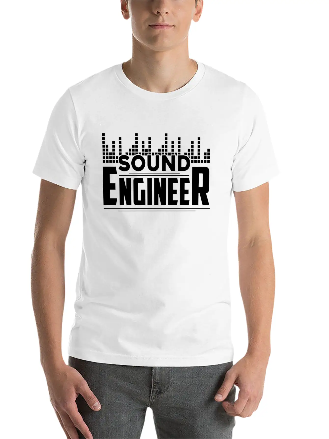 Sound Engineer Shirt Stylish Everyday T-Shirt – Unisex Basic Cotton Tee