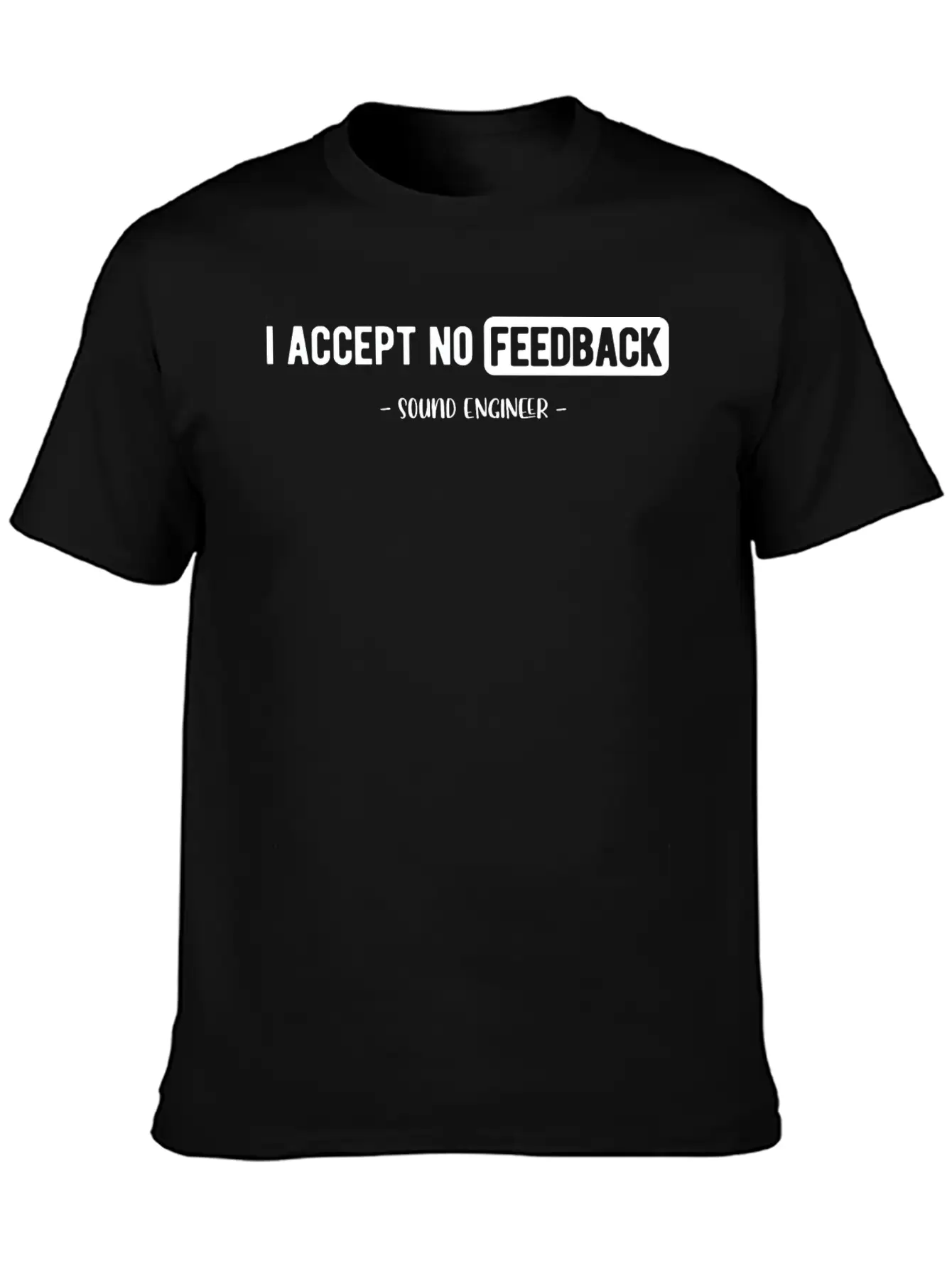 Sound Guy Timeless Short Sleeve Tee – Comfy And Minimalist Design