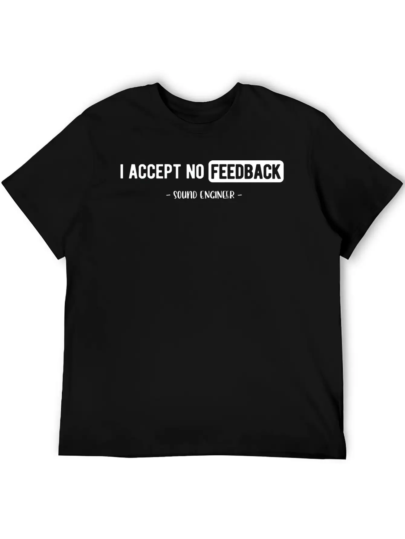 Sound Guy Timeless Short Sleeve Tee – Comfy And Minimalist Design