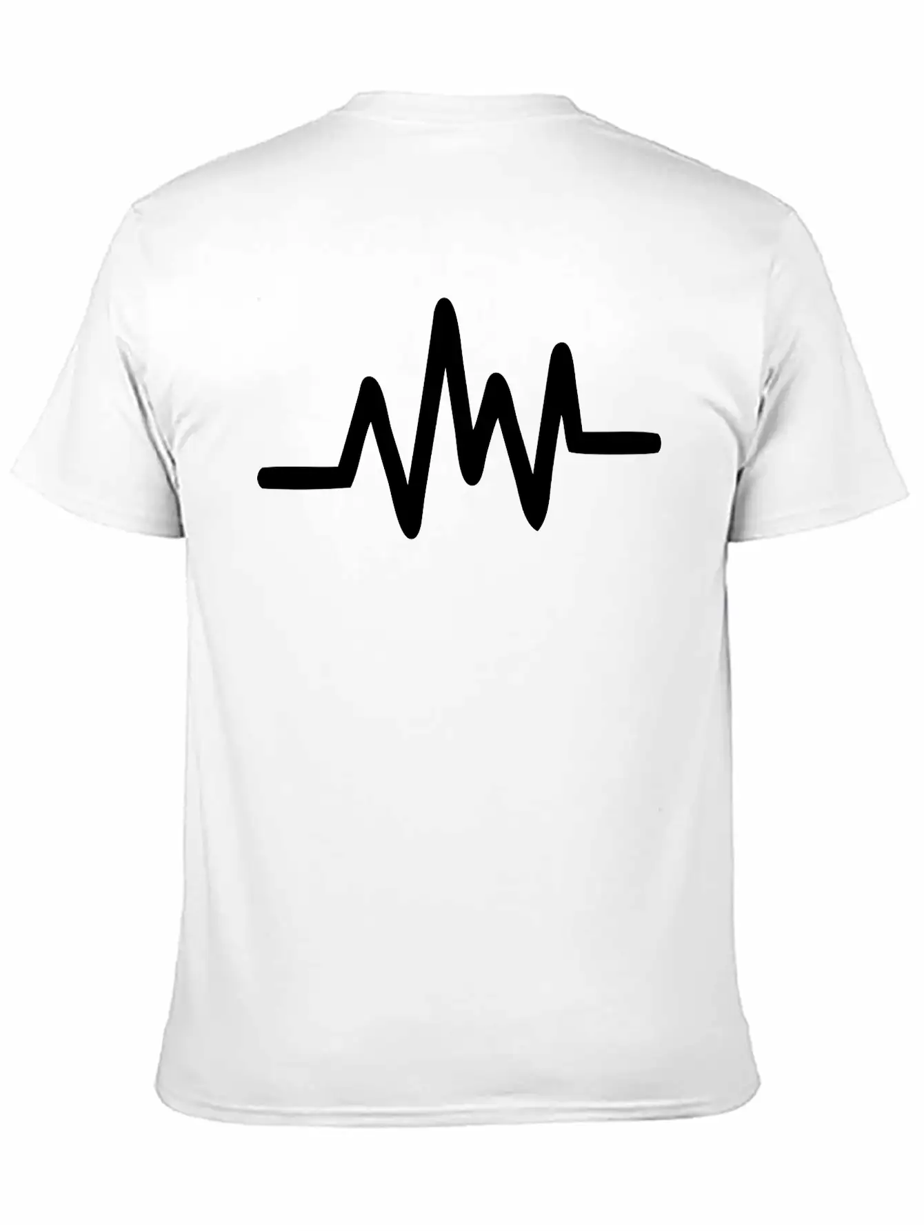 Sound Waves Stylish Everyday T-Shirt – Unisex Basic Cotton Tee