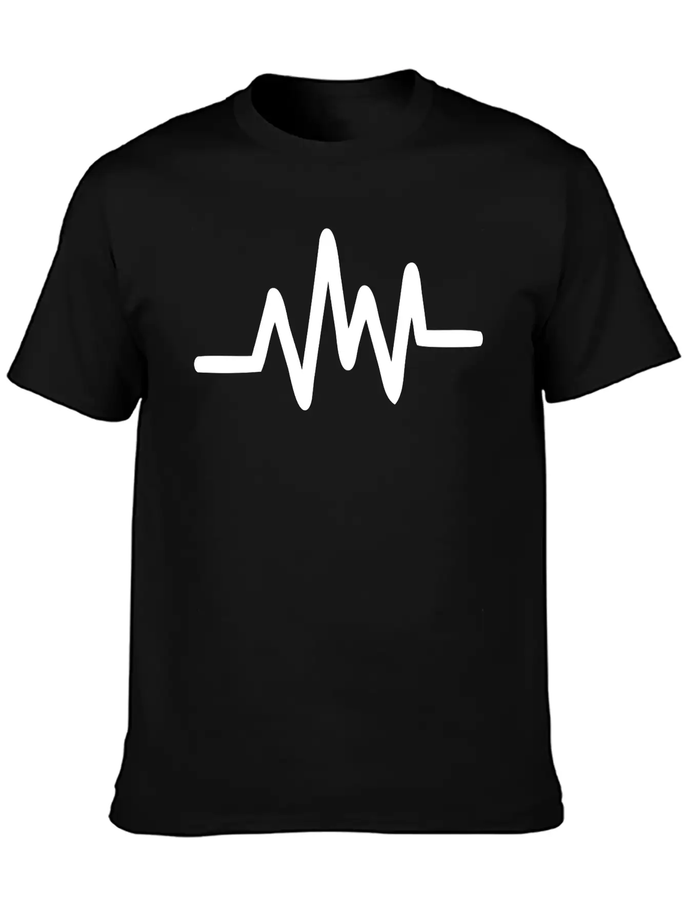 Sound Waves Stylish Everyday T-Shirt – Unisex Basic Cotton Tee