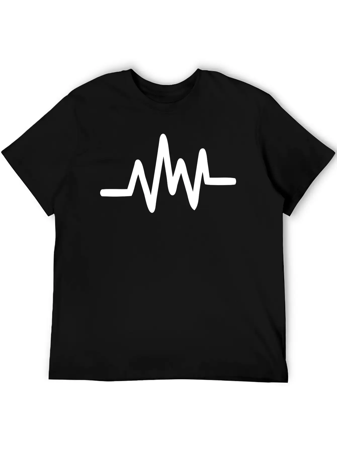 Sound Waves Stylish Everyday T-Shirt – Unisex Basic Cotton Tee