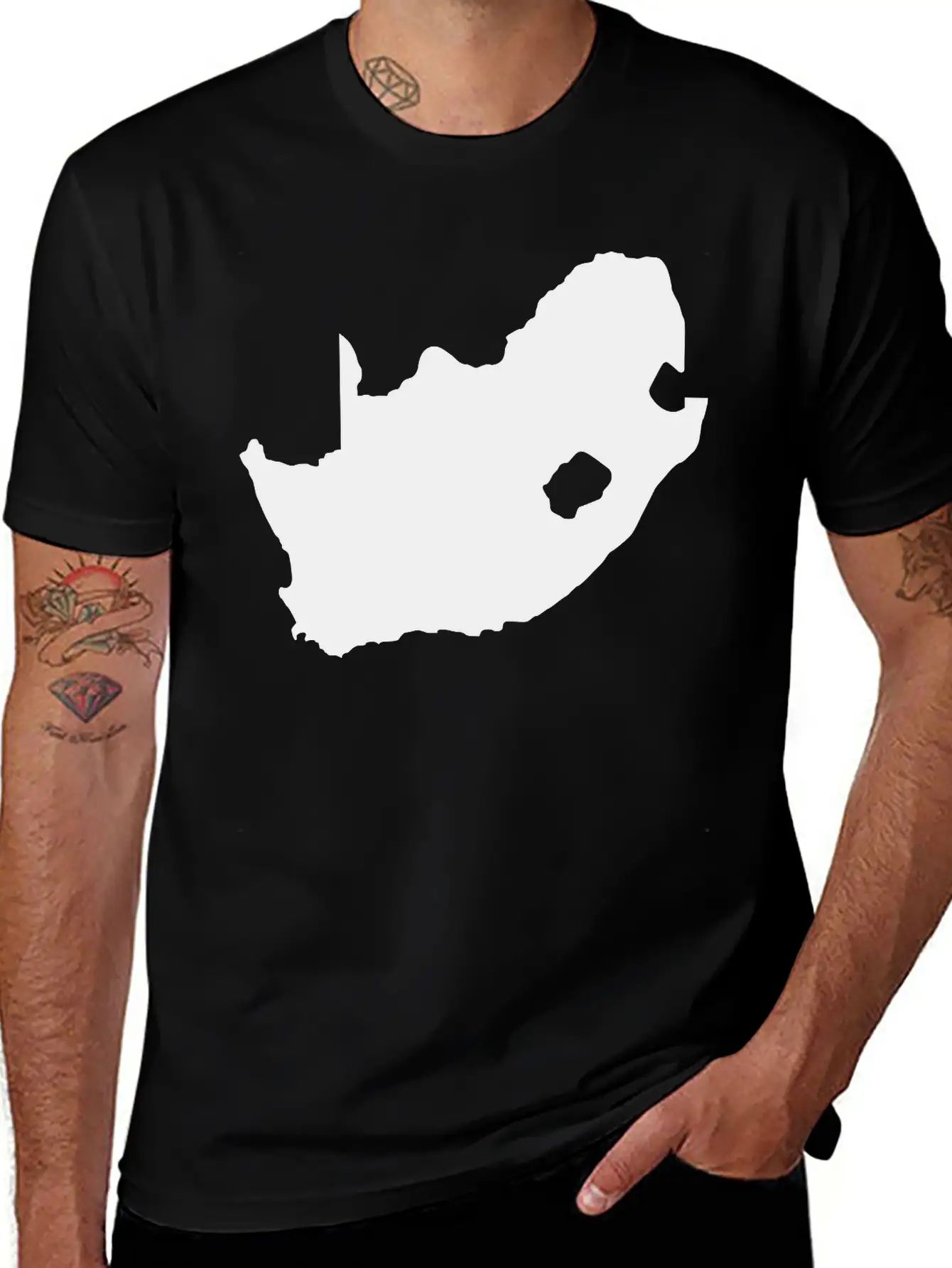 South Africa Comfortable Minimalist Graphic Tee – Summer Style Essential