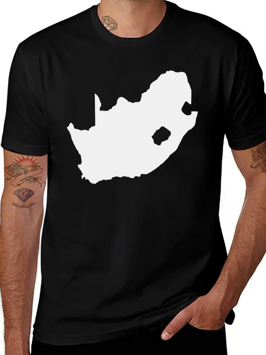 South Africa Comfortable Minimalist Graphic Tee – Summer Style Essential