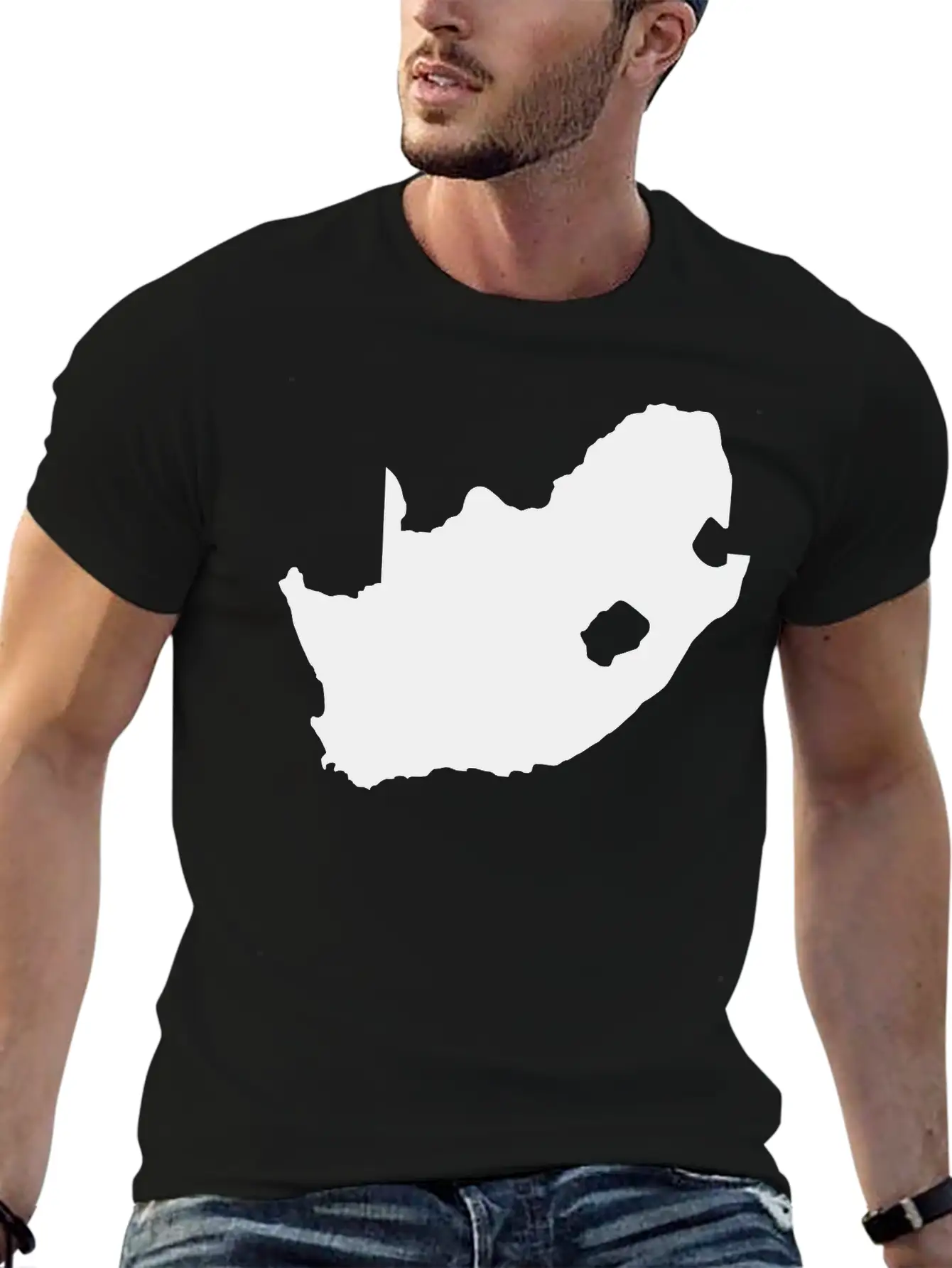 South Africa Comfortable Minimalist Graphic Tee – Summer Style Essential
