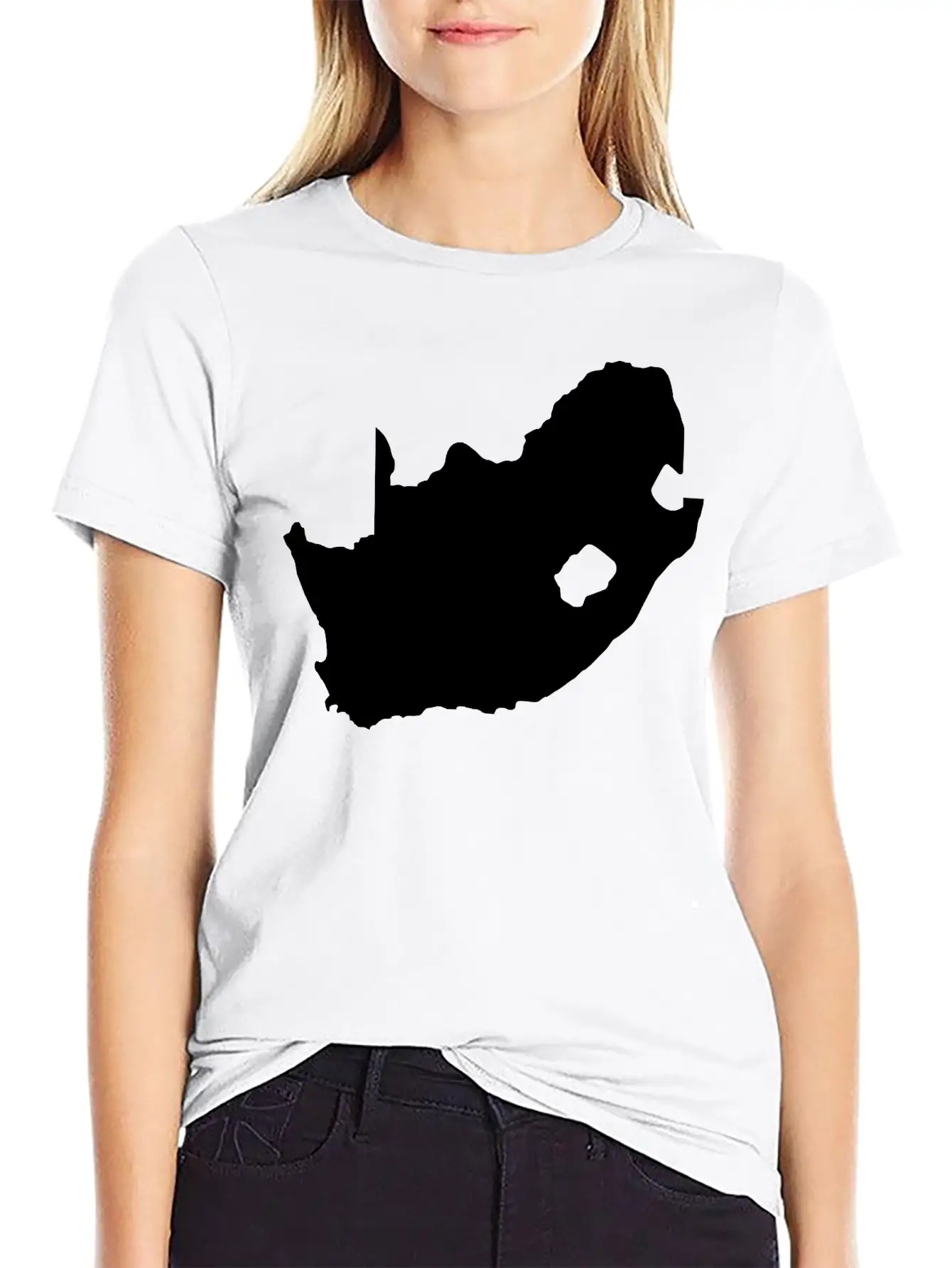 South Africa Comfortable Minimalist Graphic Tee – Summer Style Essential