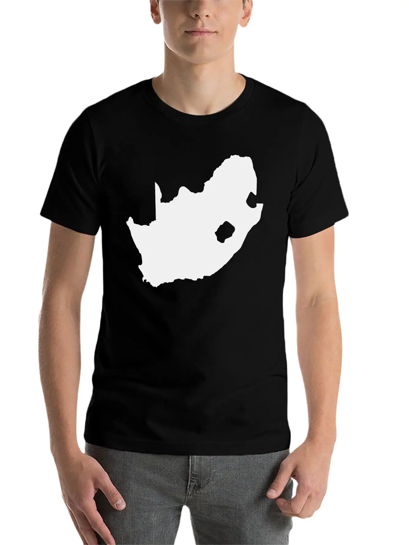 South Africa Comfortable Minimalist Graphic Tee – Summer Style Essential