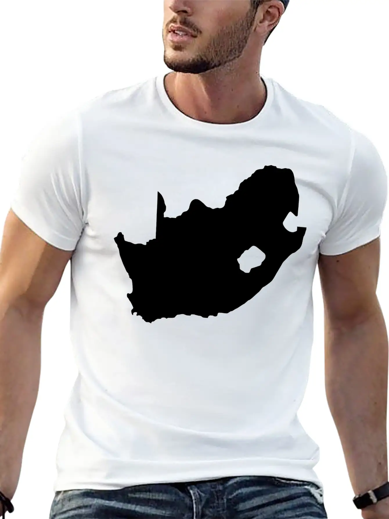 South Africa Comfortable Minimalist Graphic Tee – Summer Style Essential