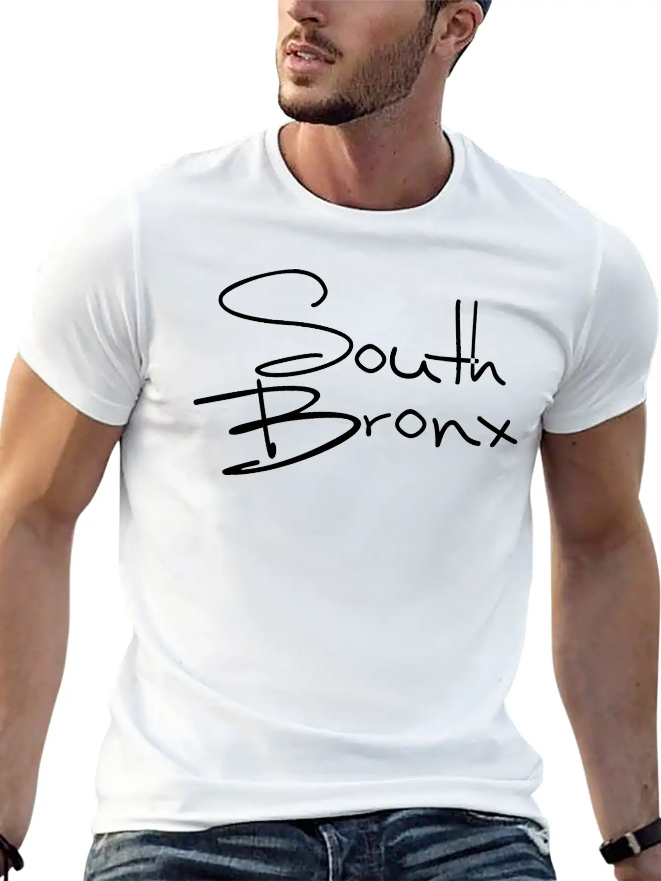 South Bronx Stylish Everyday T-Shirt – Unisex Basic Cotton Tee