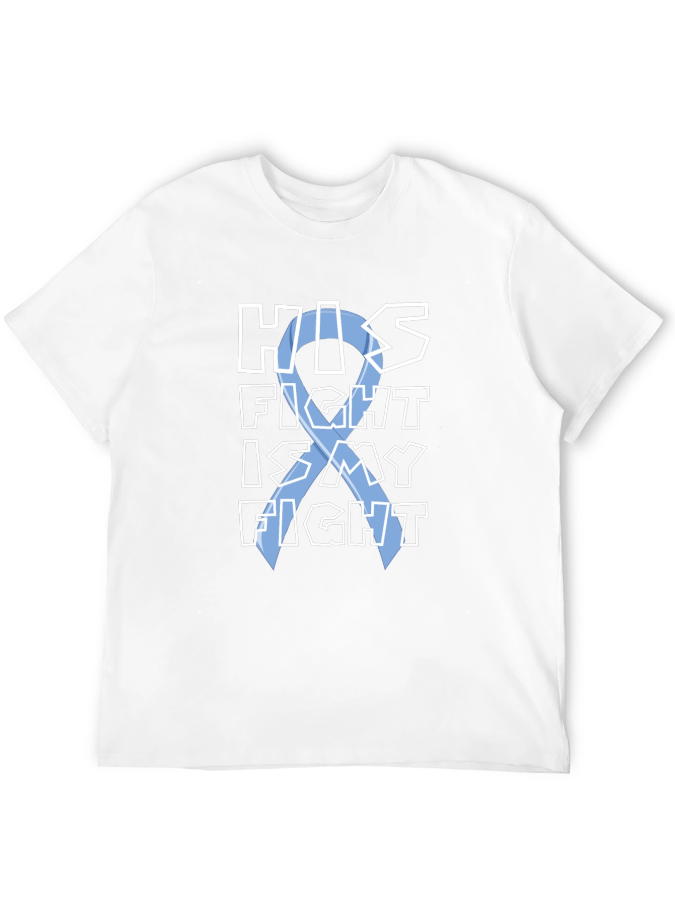 His Fight Is My Fight T-Shirt - Black