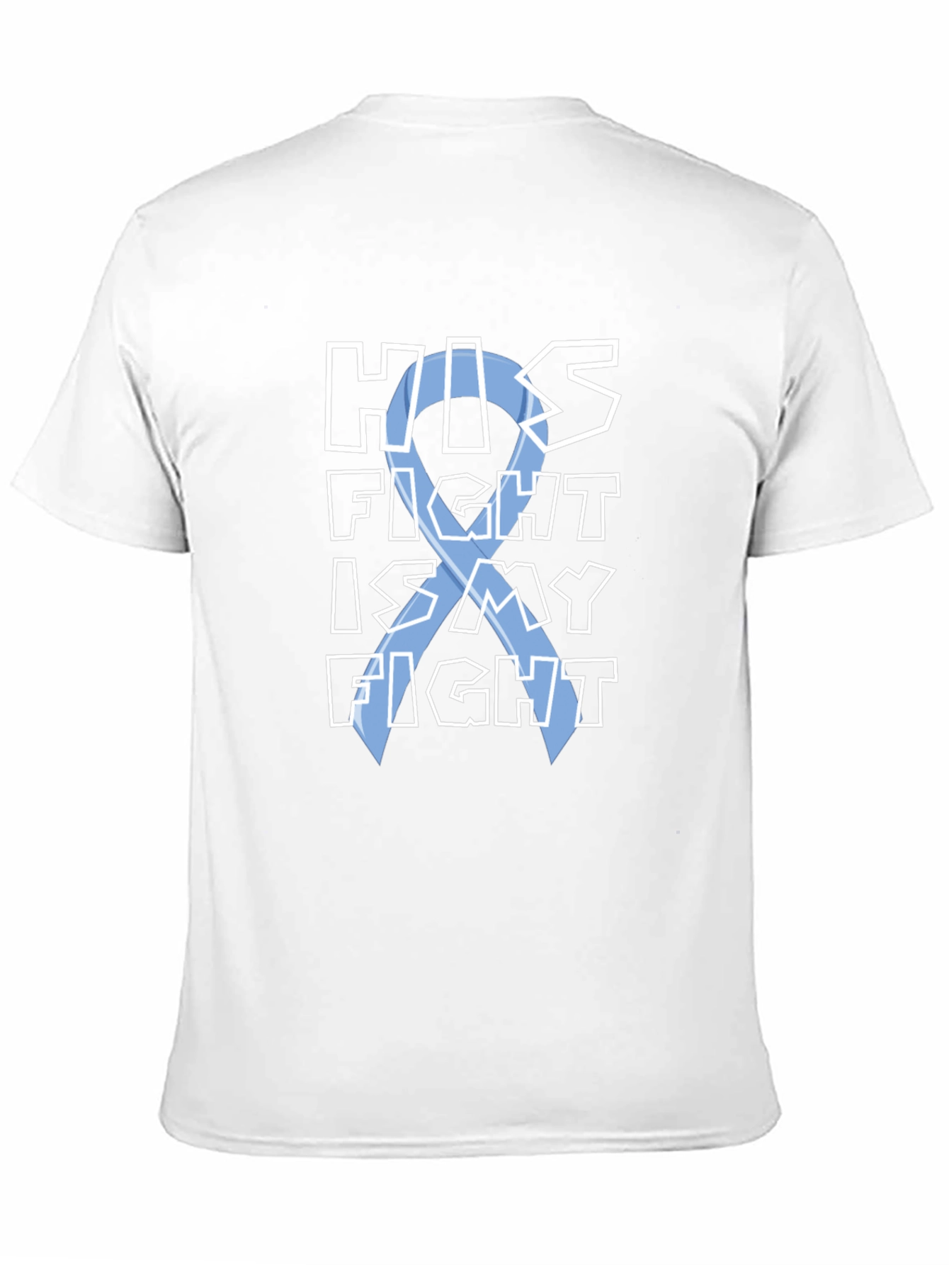 His Fight Is My Fight T-Shirt - Black