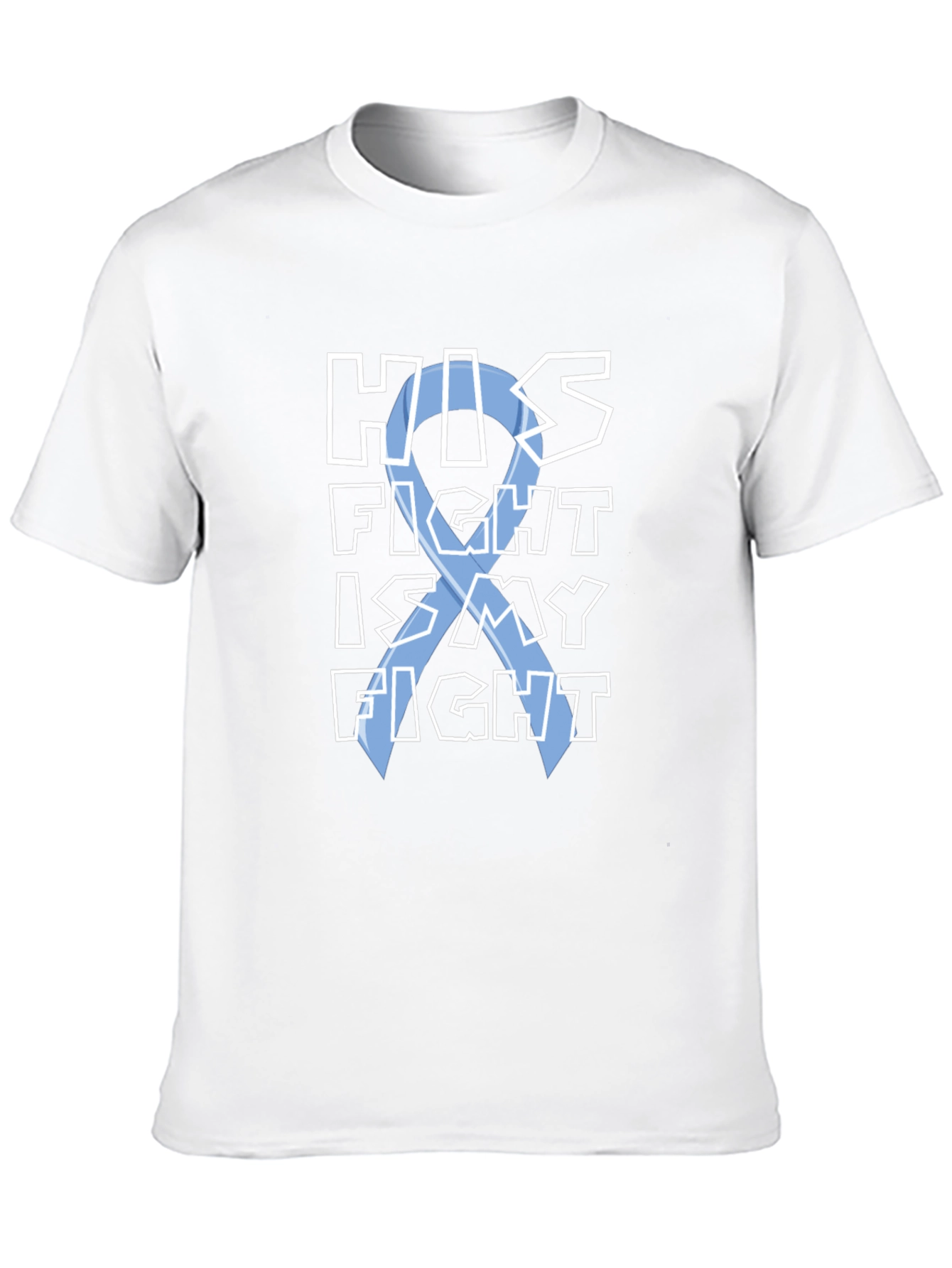 His Fight Is My Fight T-Shirt - Black