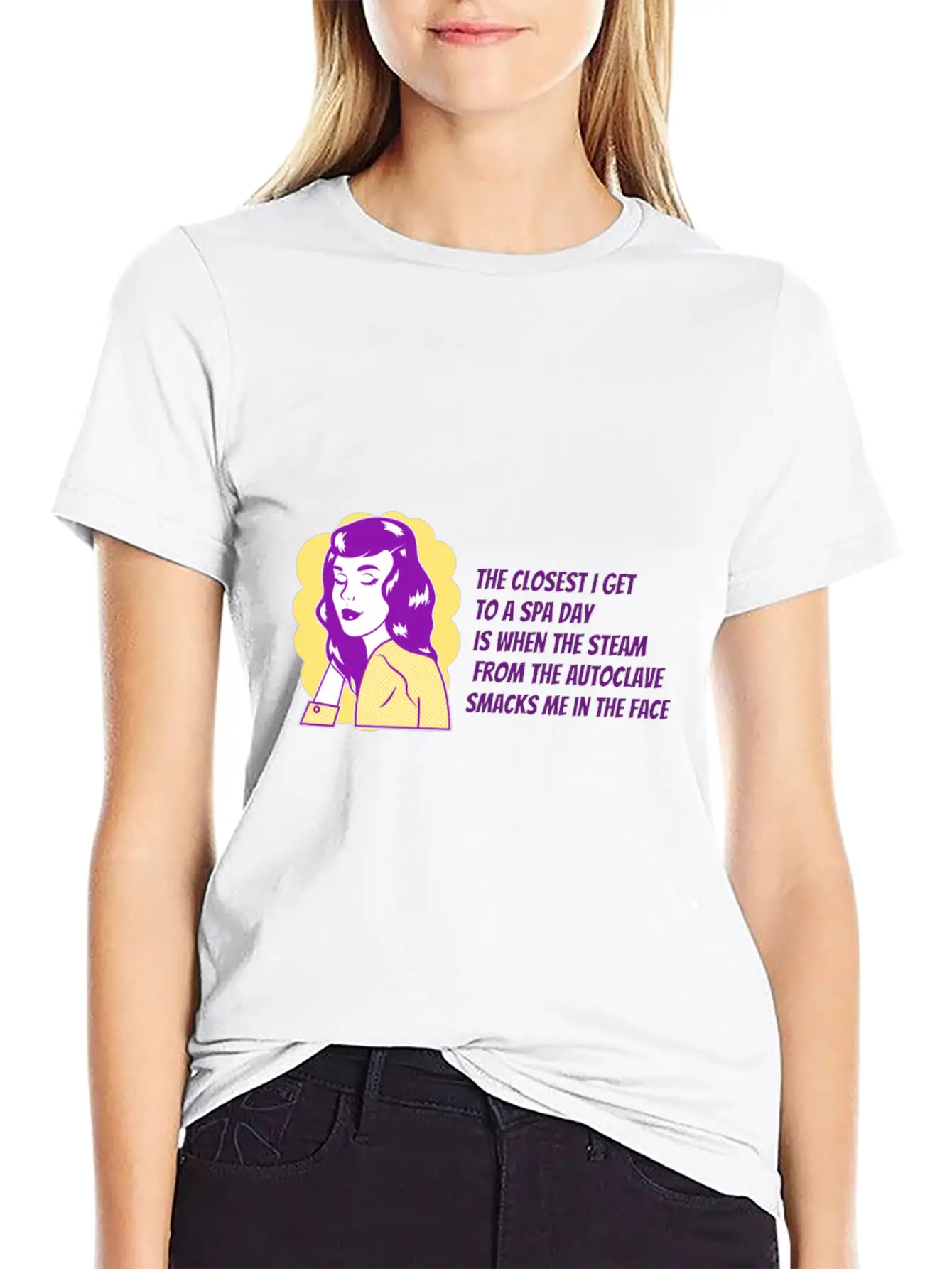 Spa Day In Dentistry, Dental T-shirt Unisex Casual T-Shirt – Clean Design For Daily Comfort