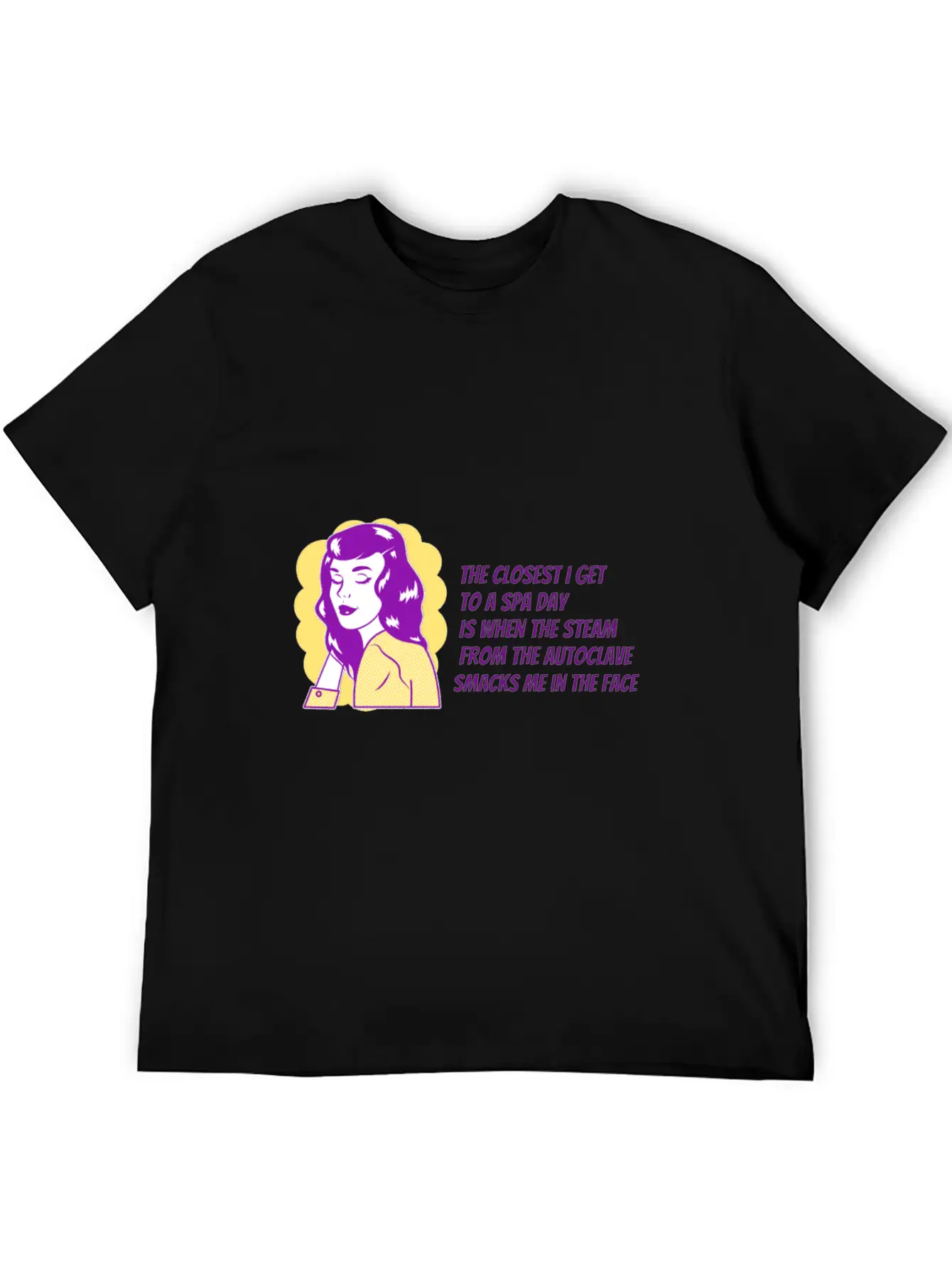 Spa Day In Dentistry, Dental T-shirt Unisex Casual T-Shirt – Clean Design For Daily Comfort
