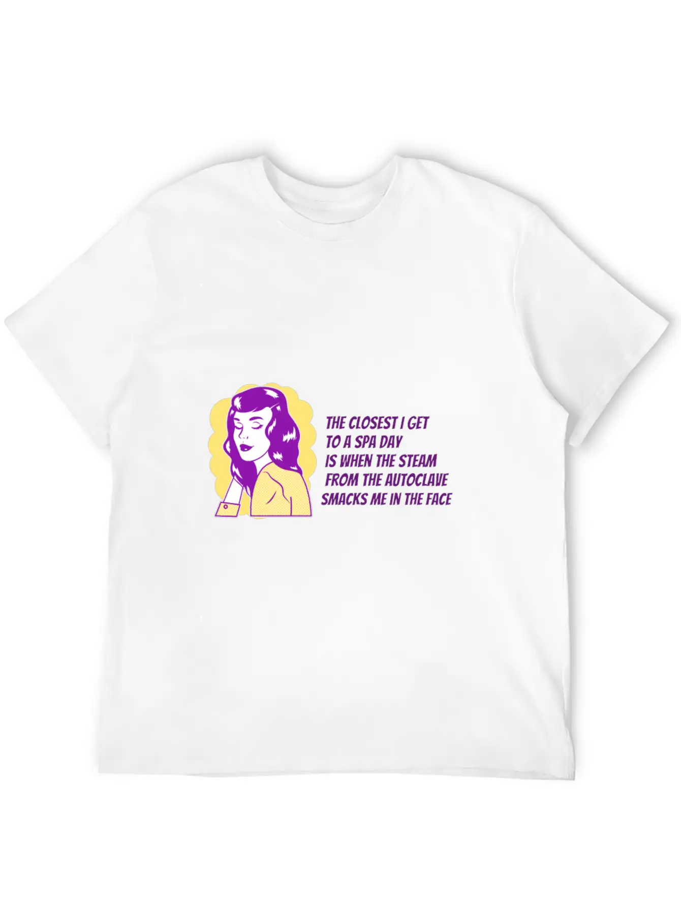 Spa Day In Dentistry, Dental T-shirt Unisex Casual T-Shirt – Clean Design For Daily Comfort