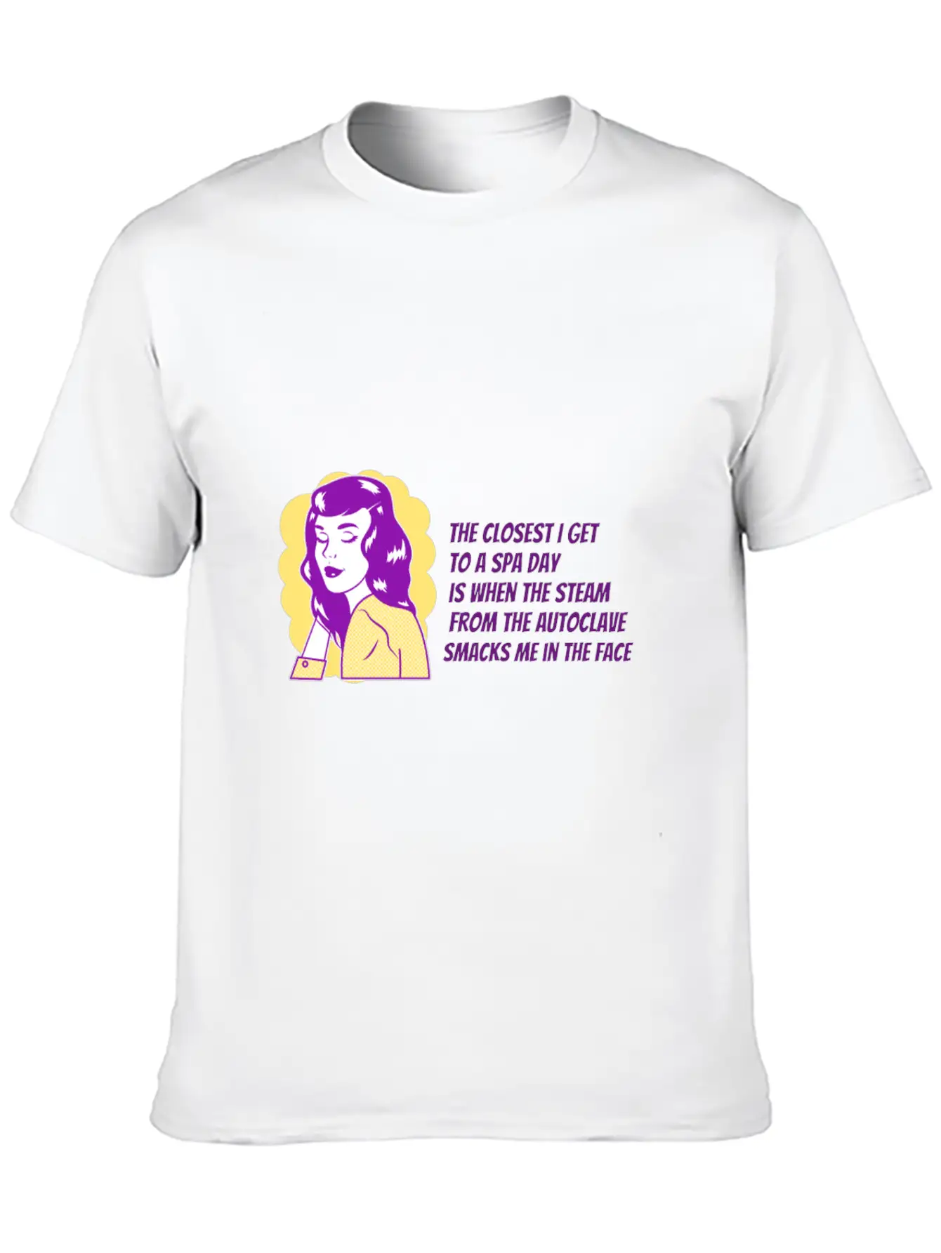 Spa Day In Dentistry, Dental T-shirt Unisex Casual T-Shirt – Clean Design For Daily Comfort