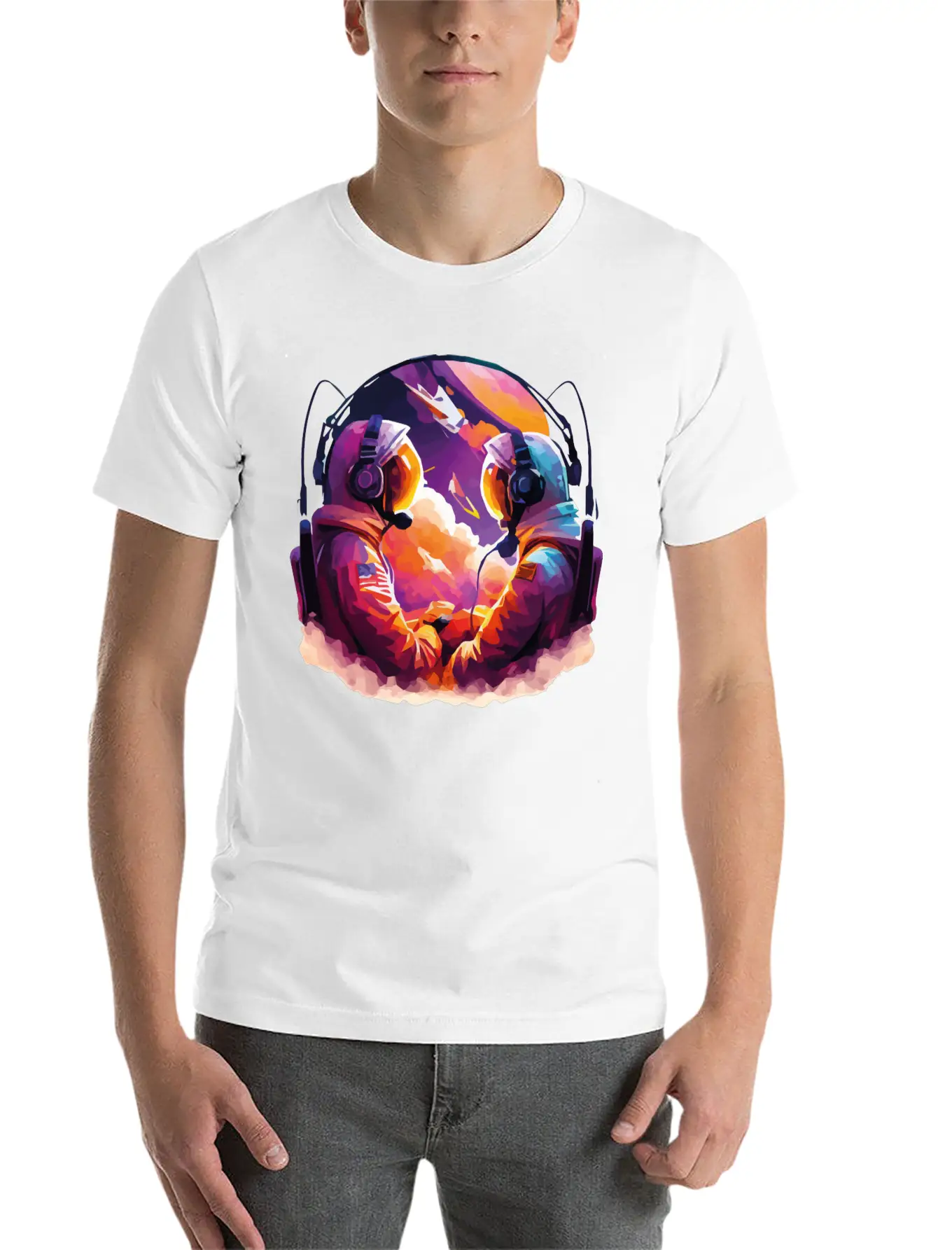 Space 1 Stylish Everyday T-Shirt – Unisex Basic Cotton Tee