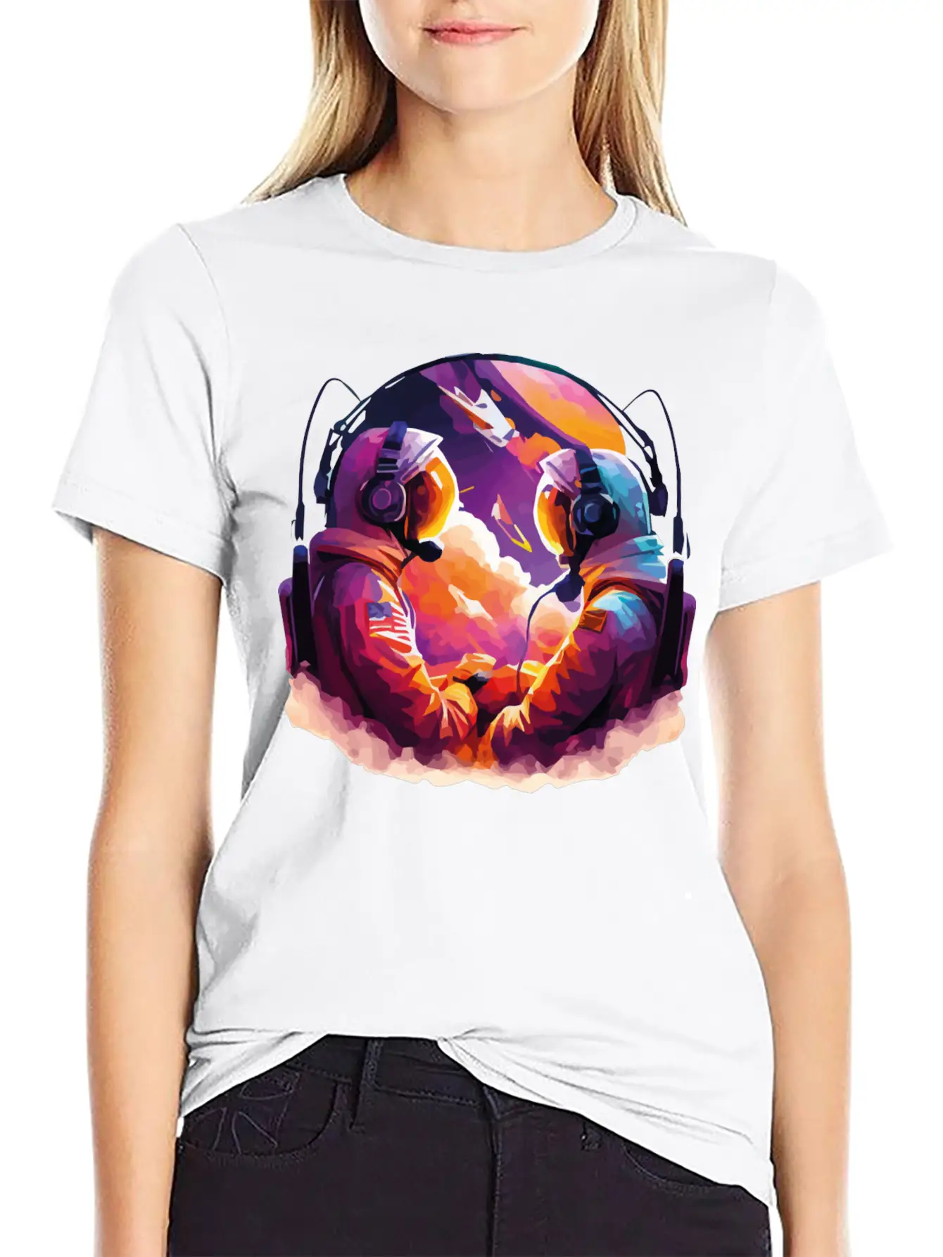 Space 1 Stylish Everyday T-Shirt – Unisex Basic Cotton Tee