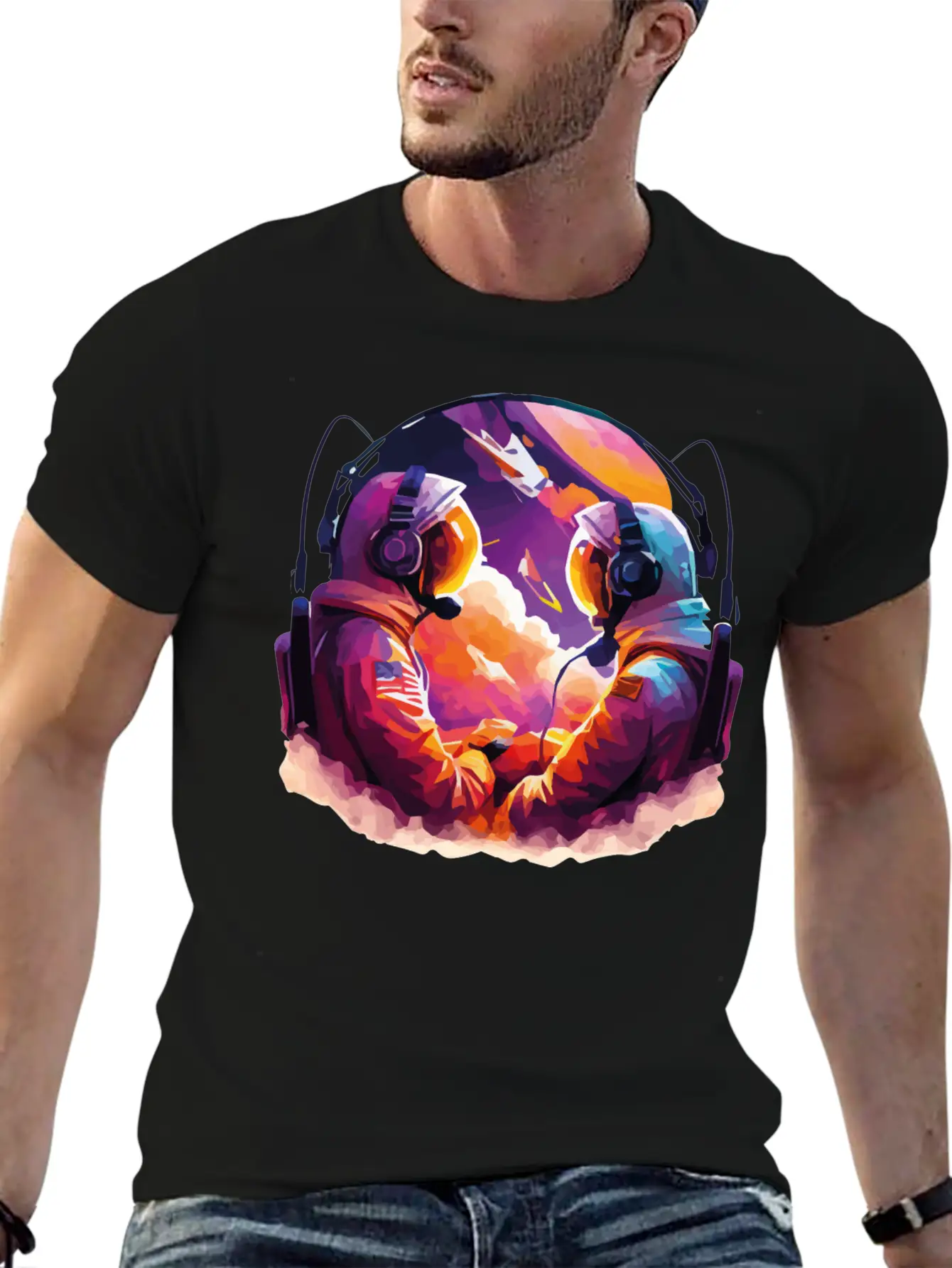 Space 1 Stylish Everyday T-Shirt – Unisex Basic Cotton Tee