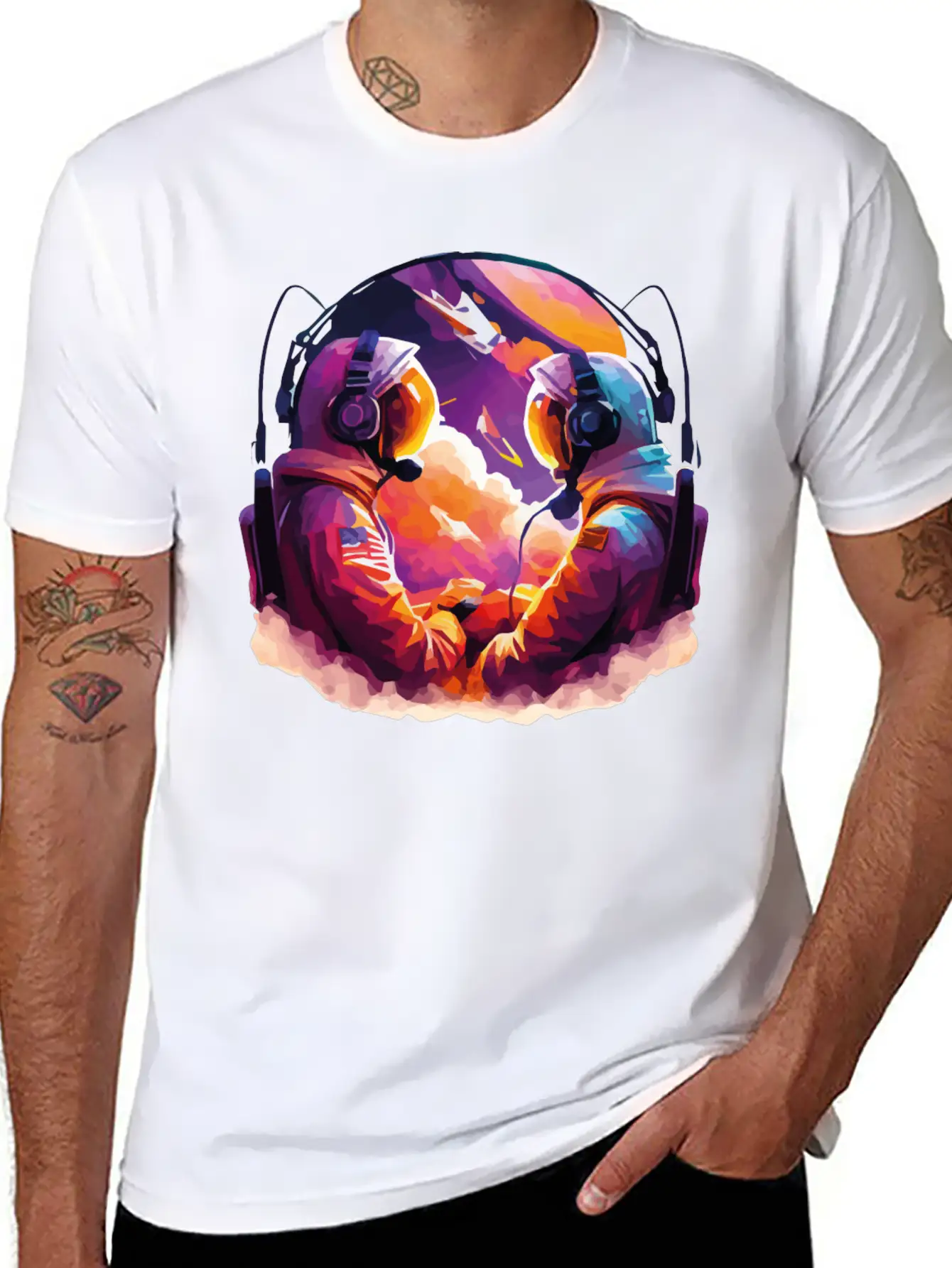 Space 1 Stylish Everyday T-Shirt – Unisex Basic Cotton Tee