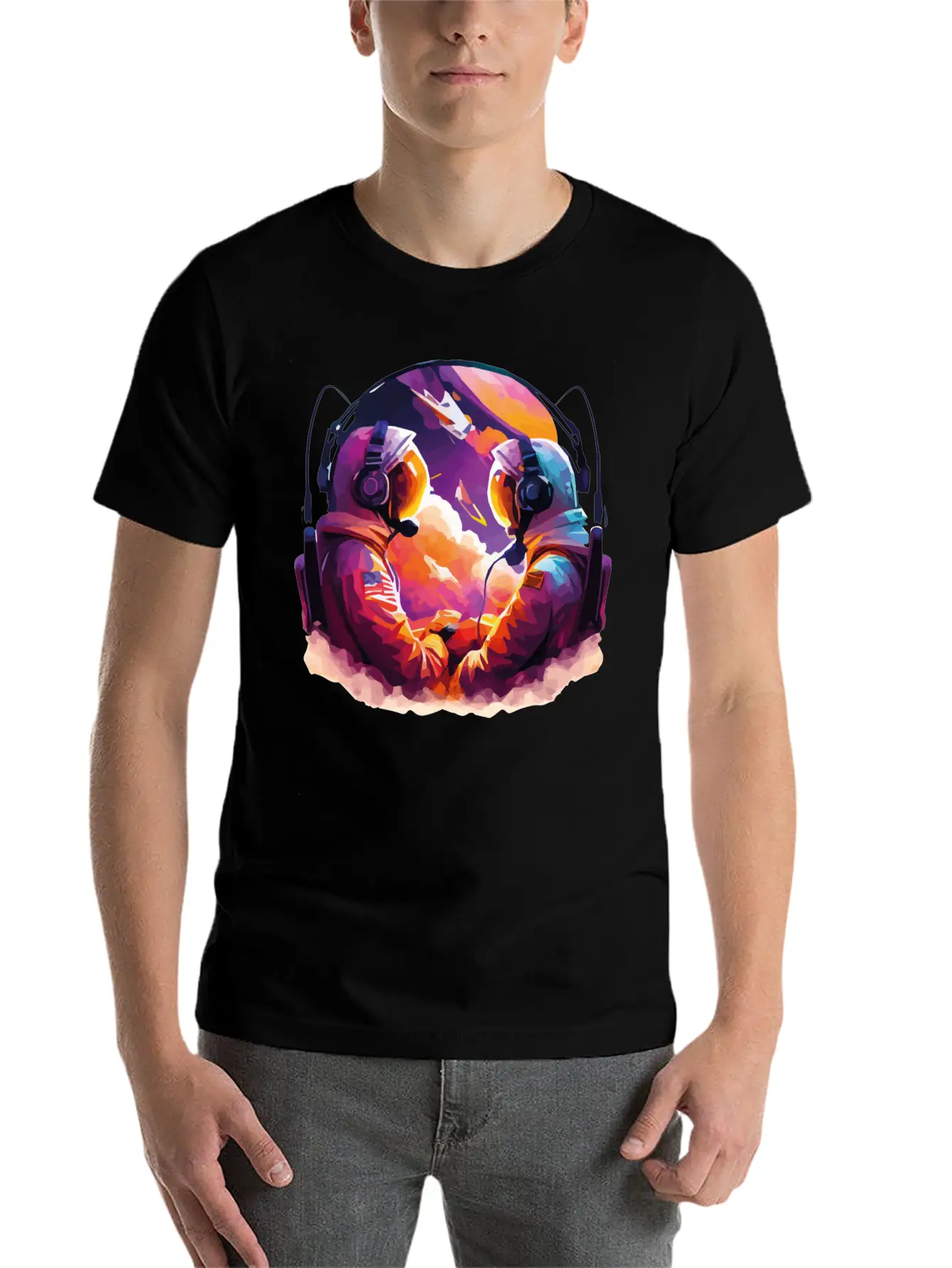 Space 1 Stylish Everyday T-Shirt – Unisex Basic Cotton Tee