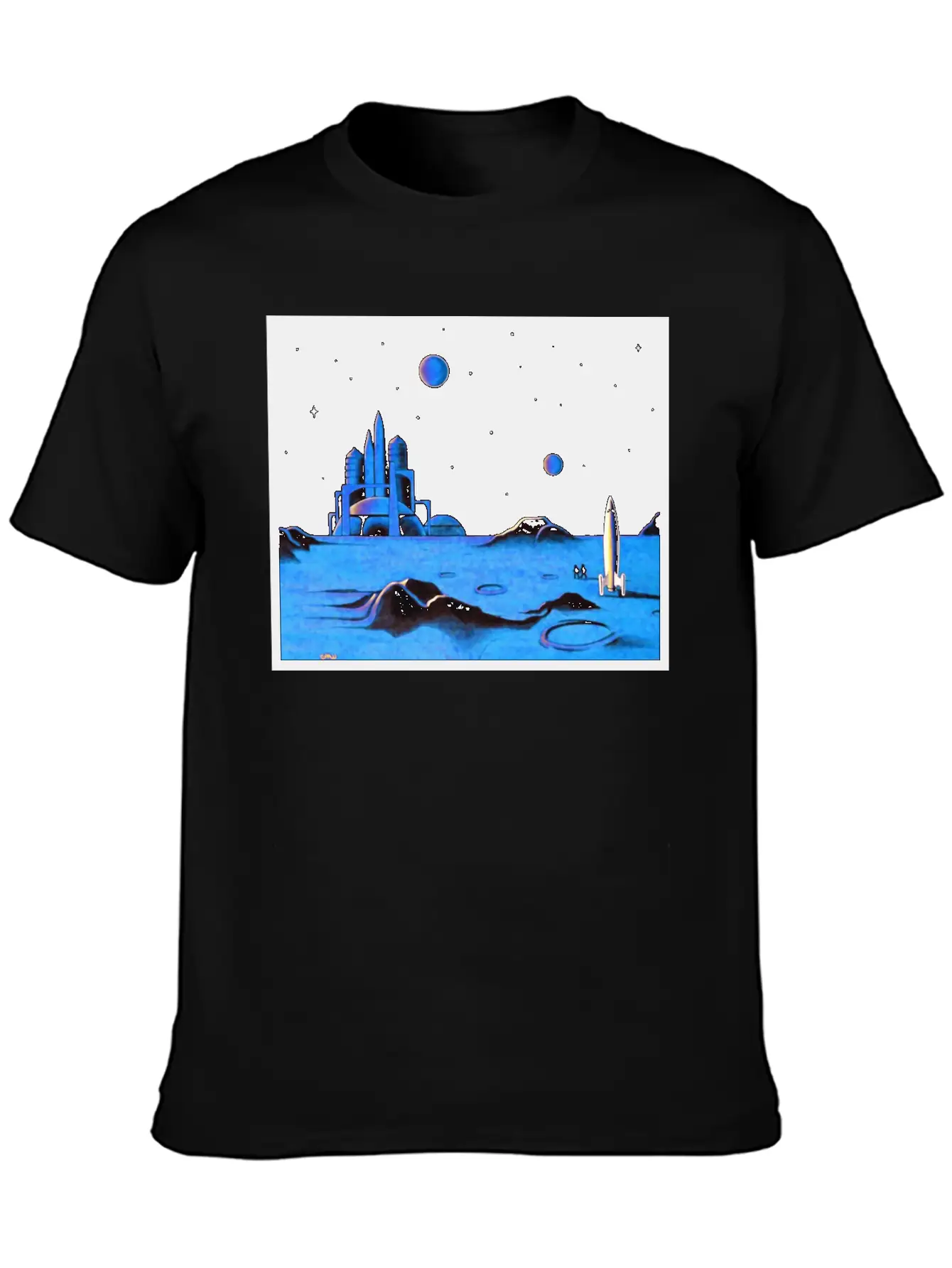 Space Art Timeless Short Sleeve Tee – Comfy And Minimalist Design