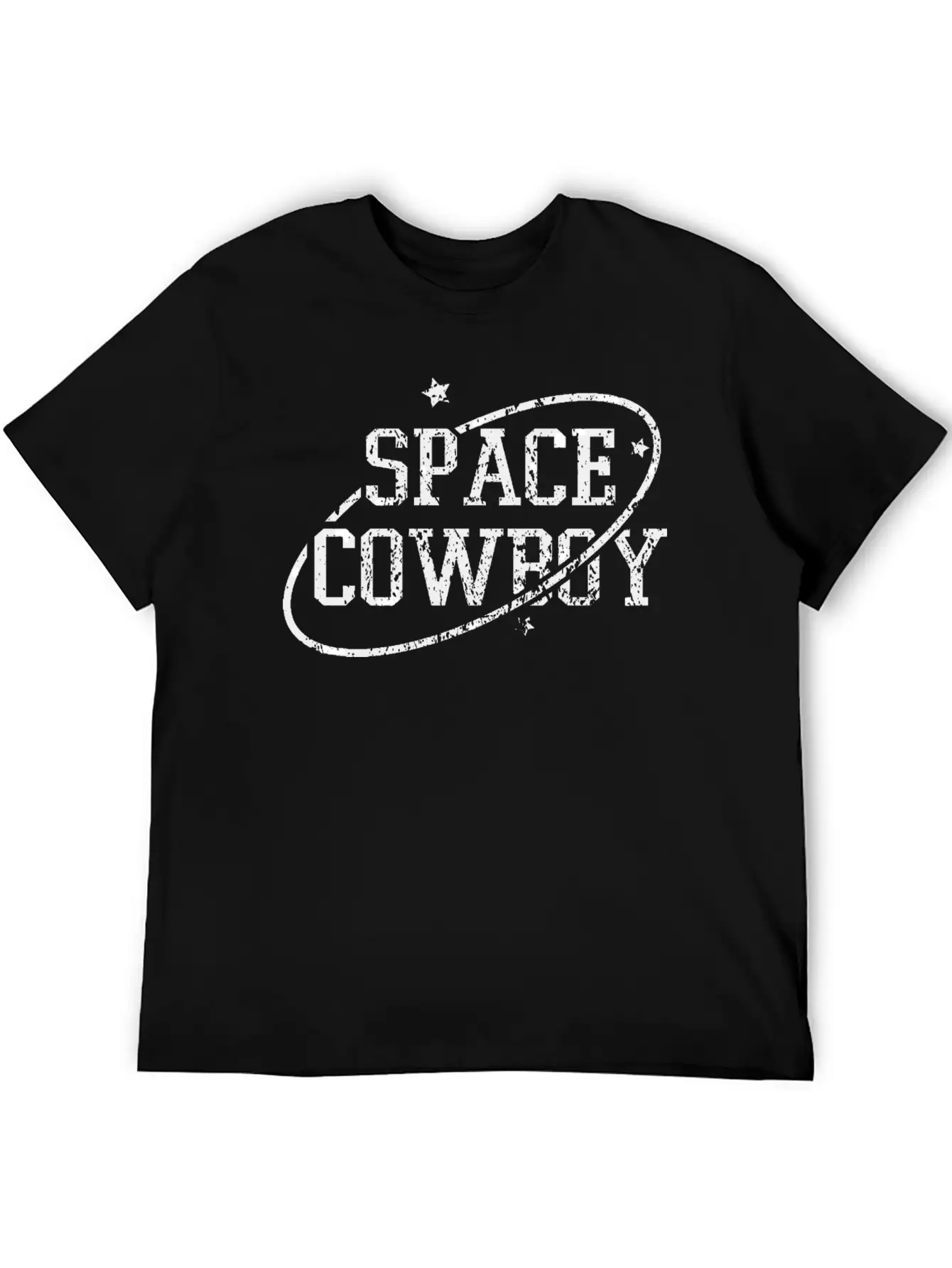 Space Cowboy Comfortable Minimalist Graphic Tee – Summer Style Essential