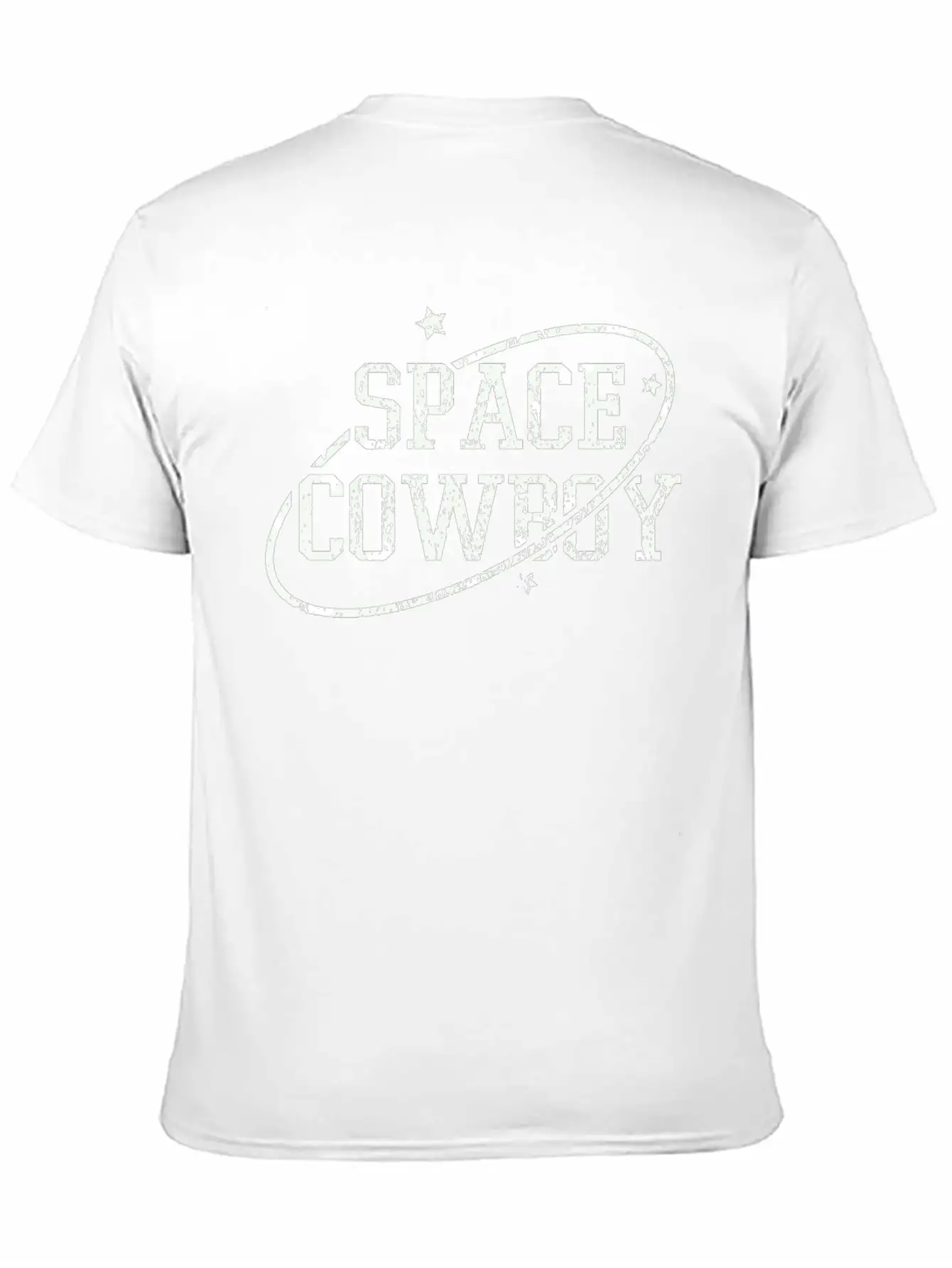 Space Cowboy Comfortable Minimalist Graphic Tee – Summer Style Essential