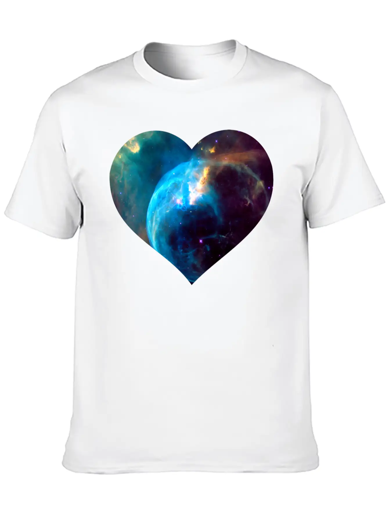 Space Travel Galaxy Nebula Cosmos Astronaut Gift Stylish Everyday T-Shirt – Unisex Basic Cotton Tee