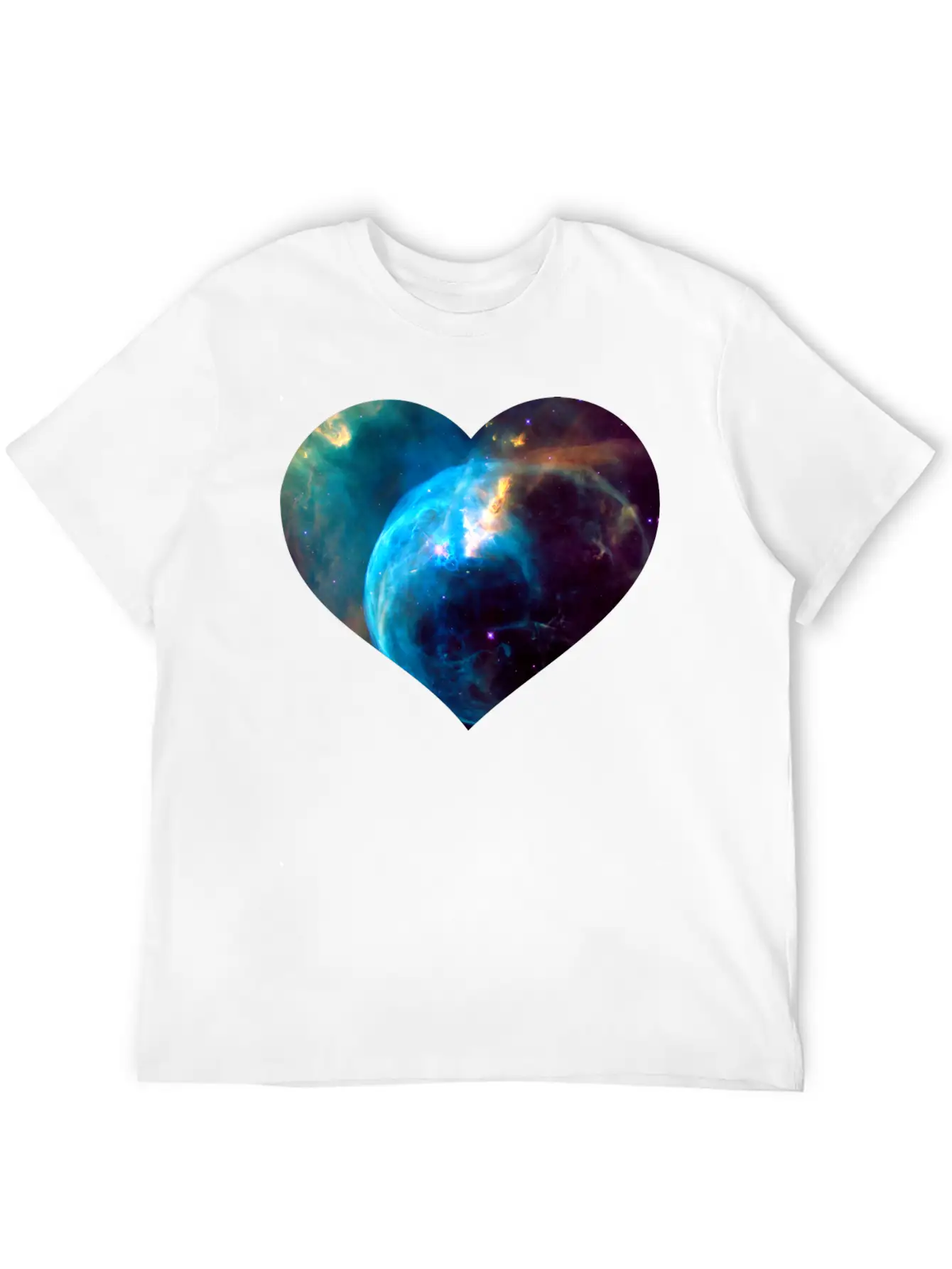 Space Travel Galaxy Nebula Cosmos Astronaut Gift Stylish Everyday T-Shirt – Unisex Basic Cotton Tee