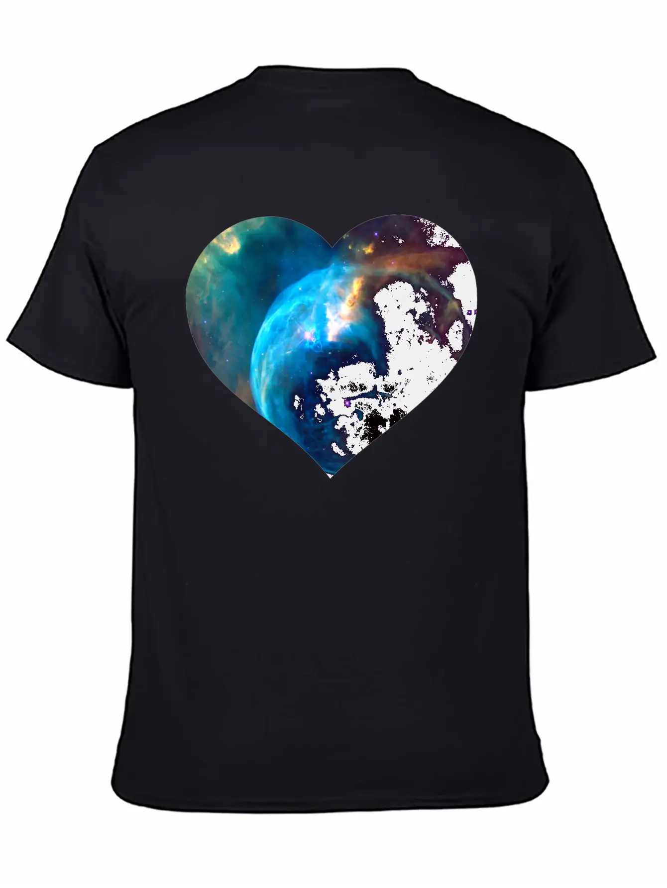 Space Travel Galaxy Nebula Cosmos Astronaut Gift Stylish Everyday T-Shirt – Unisex Basic Cotton Tee